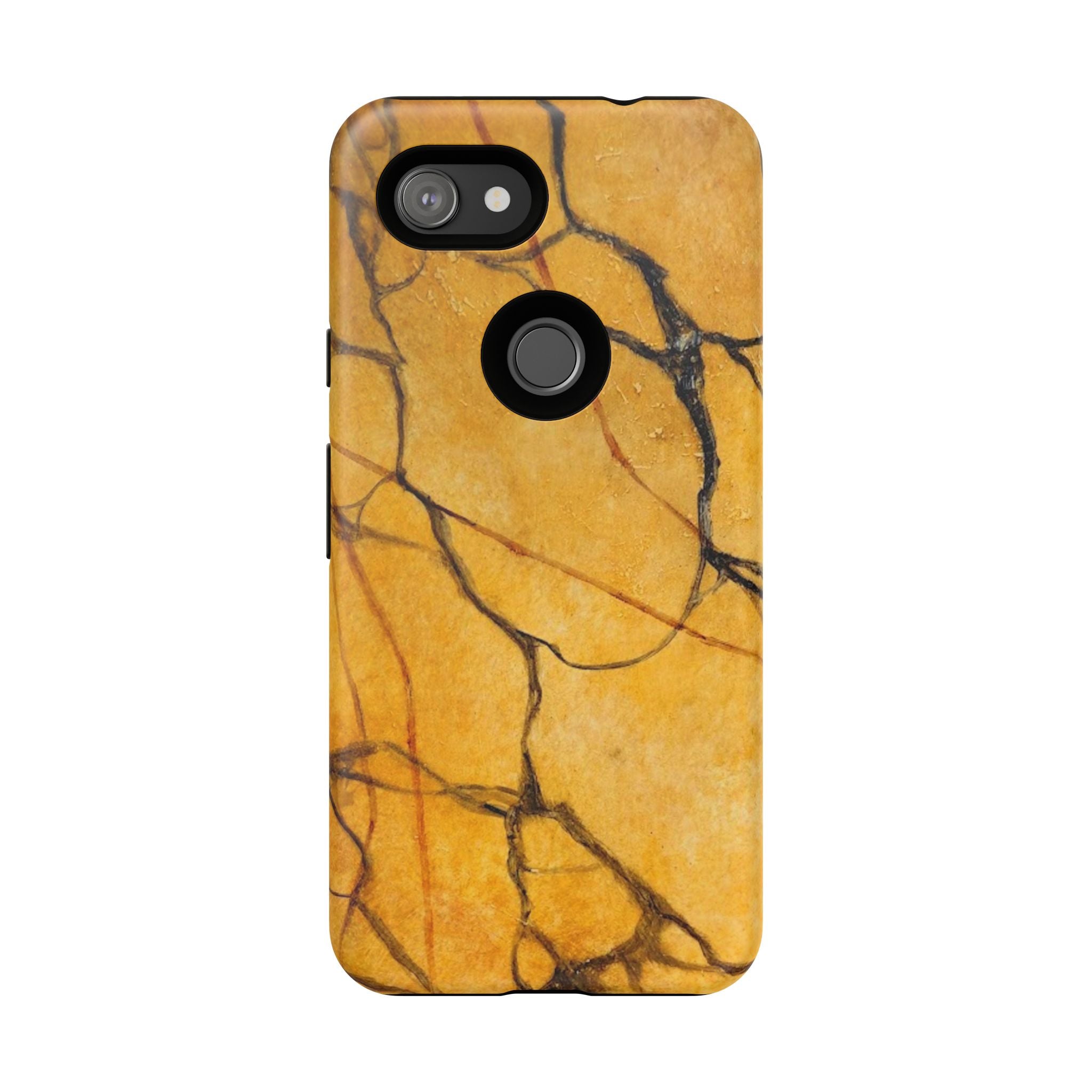 Sexy Gold Marbleized Phone Cases designed by Studio Blitz