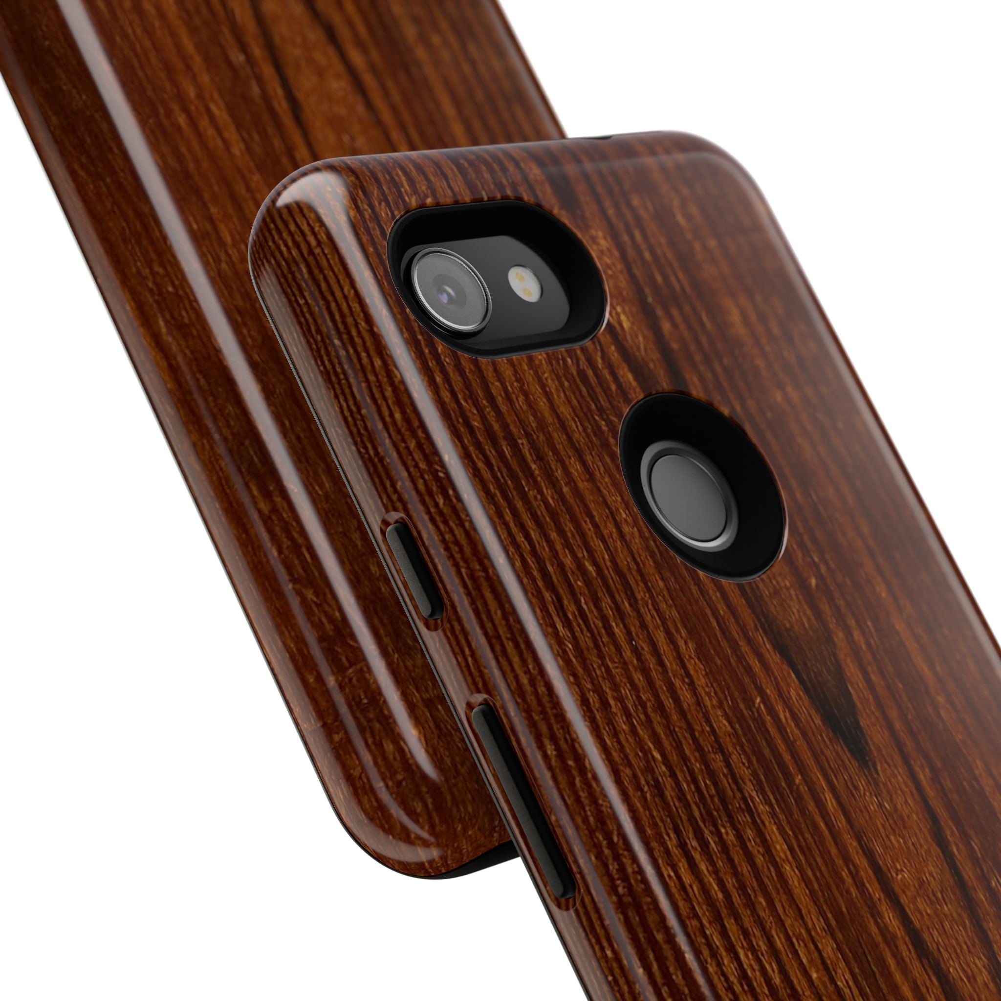 Tough Phone Case in Wooden Design by Studio Blitz