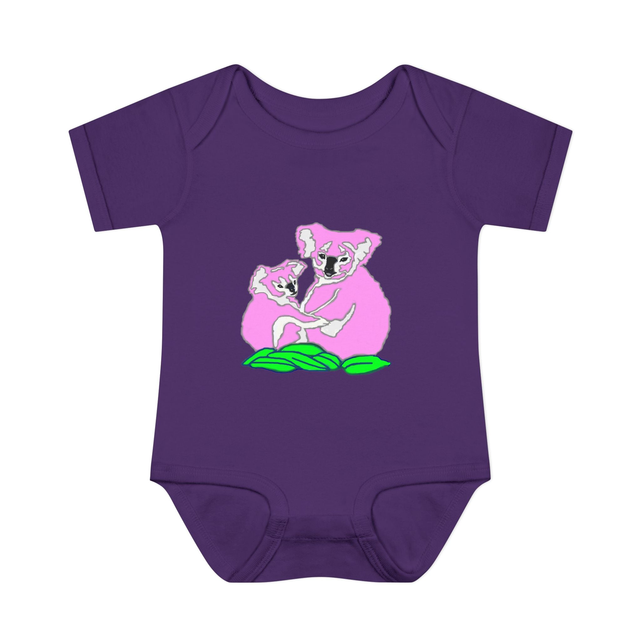 So Cute Pink Koalas designed by Studio Blitz Infant to 24 Mo. Bodysuit