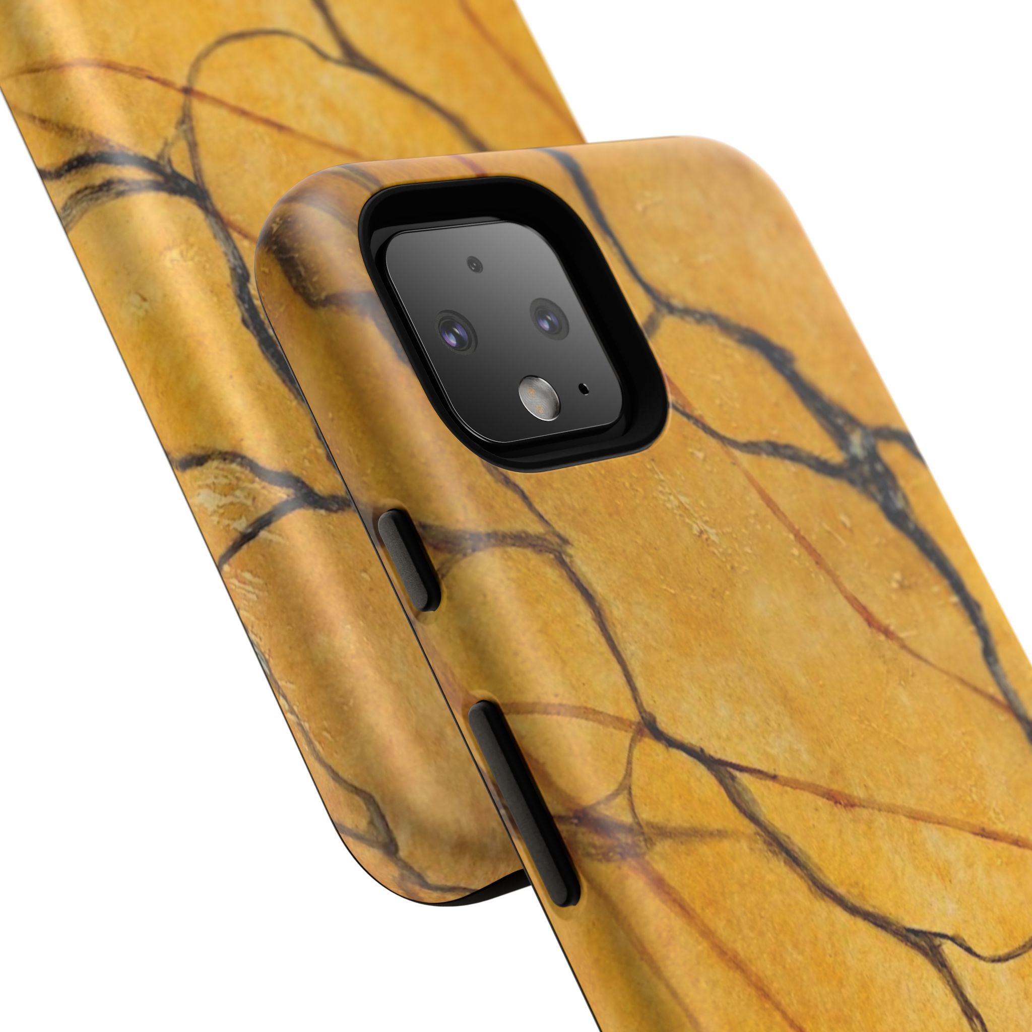 Sexy Gold Marbleized Phone Cases designed by Studio Blitz