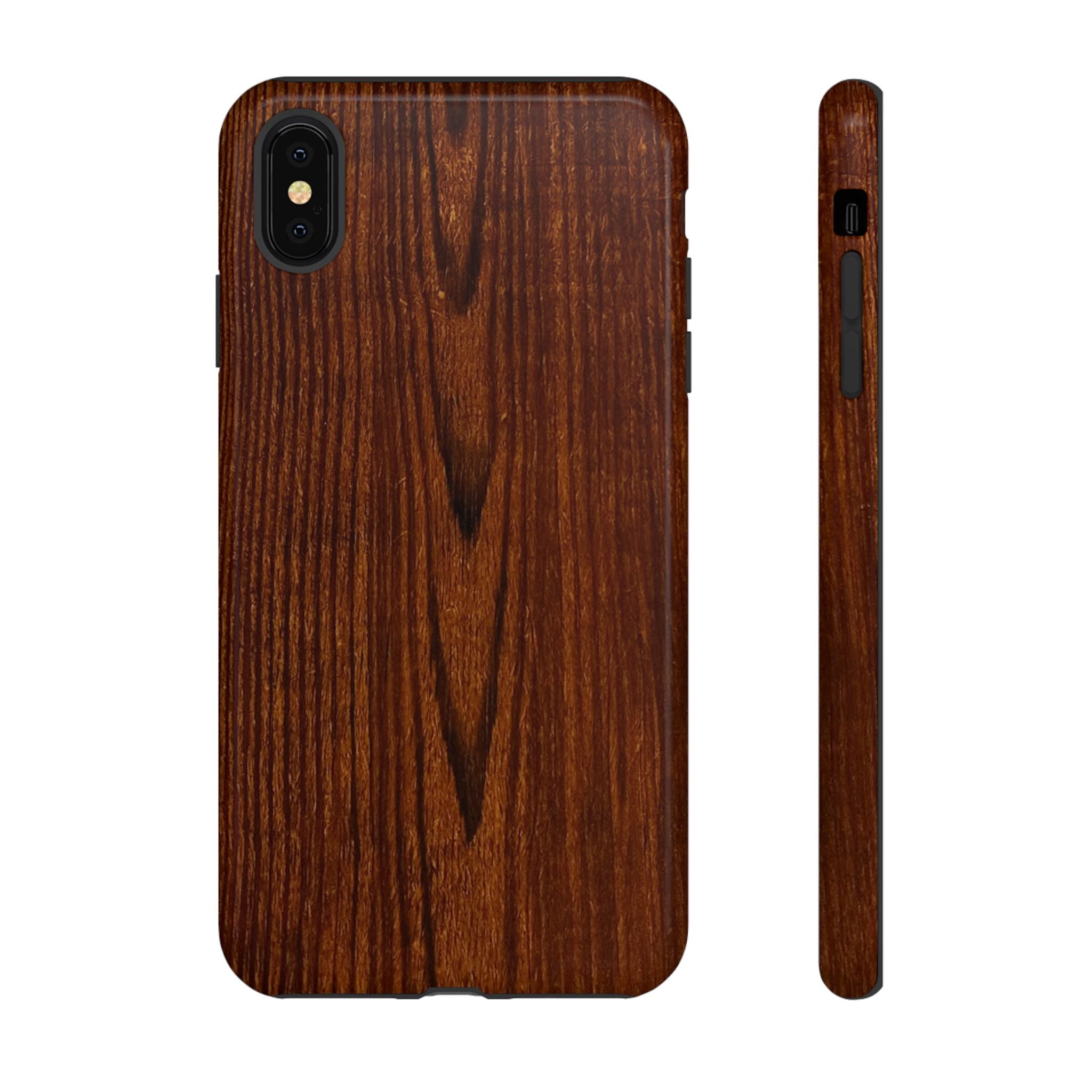 Tough Phone Case in Wooden Design by Studio Blitz
