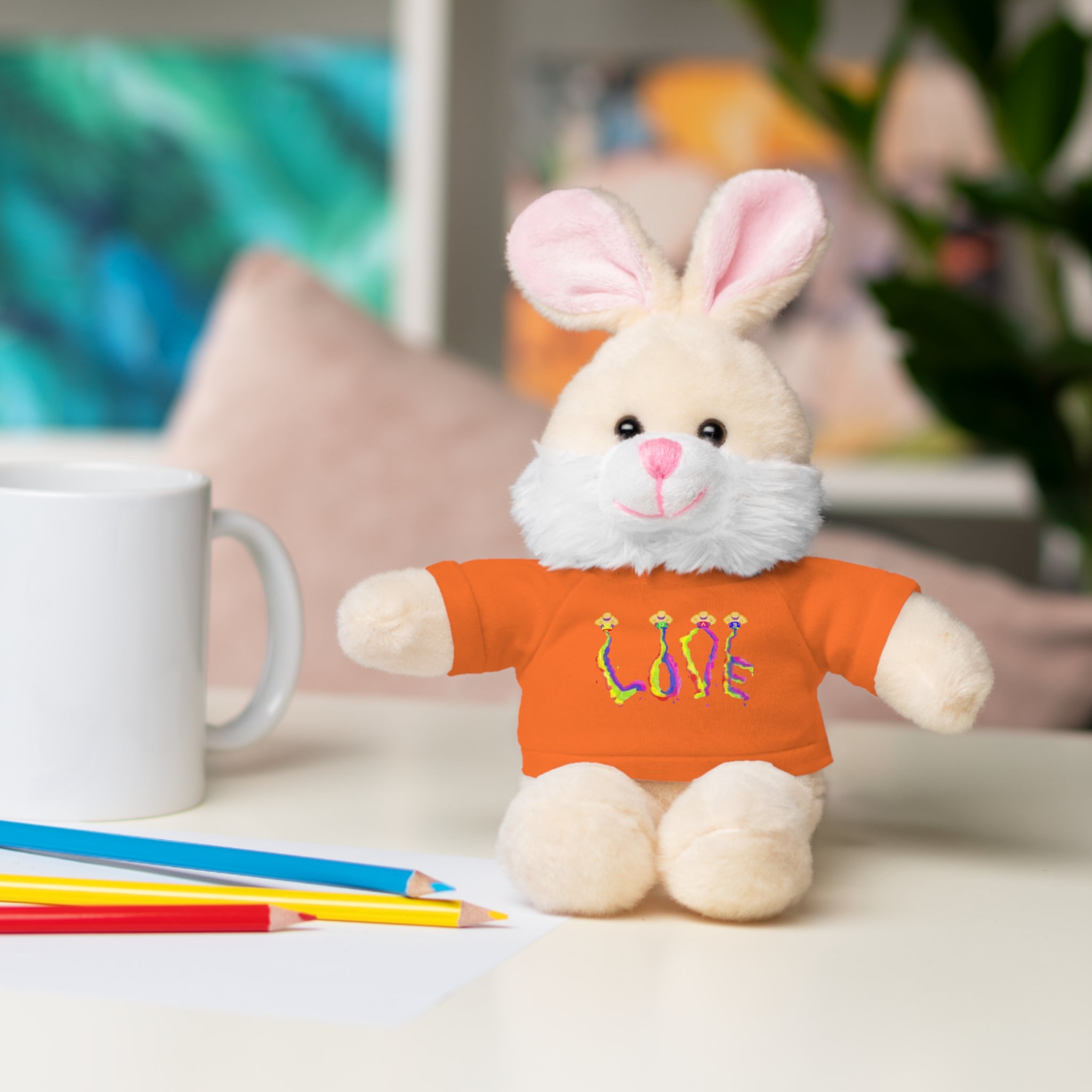 Loveable Stuffed Animals with a Love Tee by Studio Blitz
