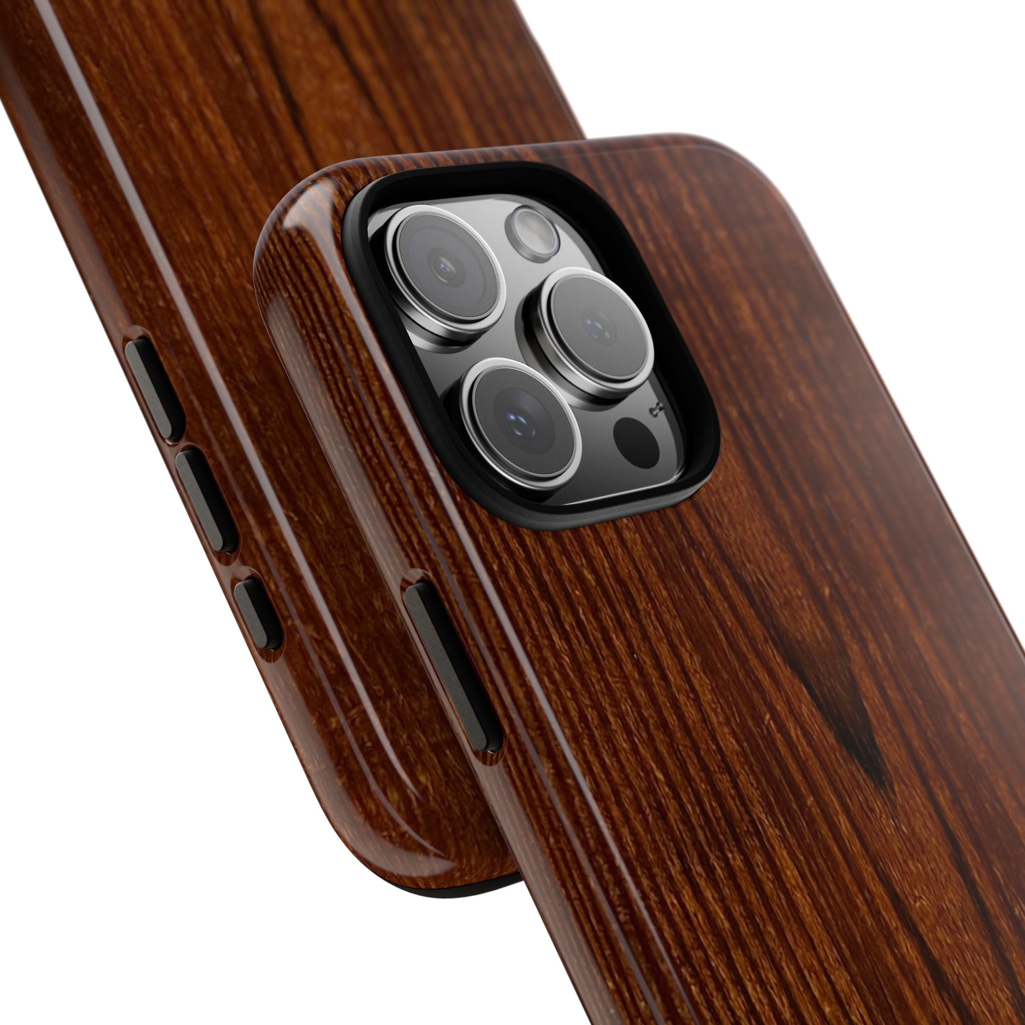 Tough Phone Case in Wooden Design by Studio Blitz