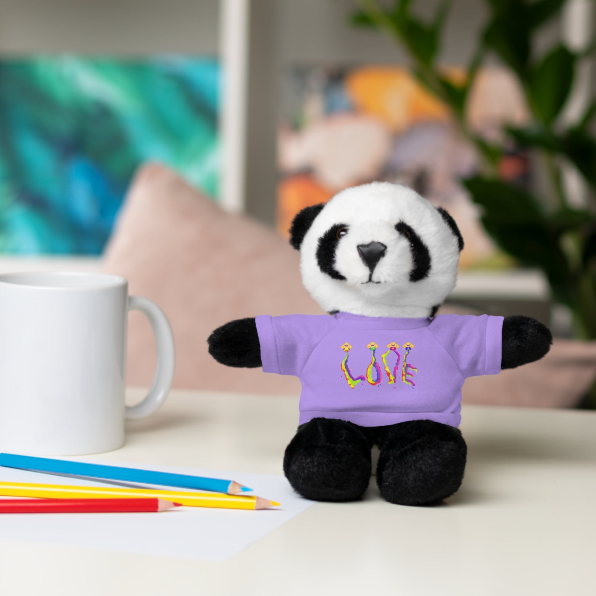 Loveable Stuffed Animals with a Love Tee by Studio Blitz
