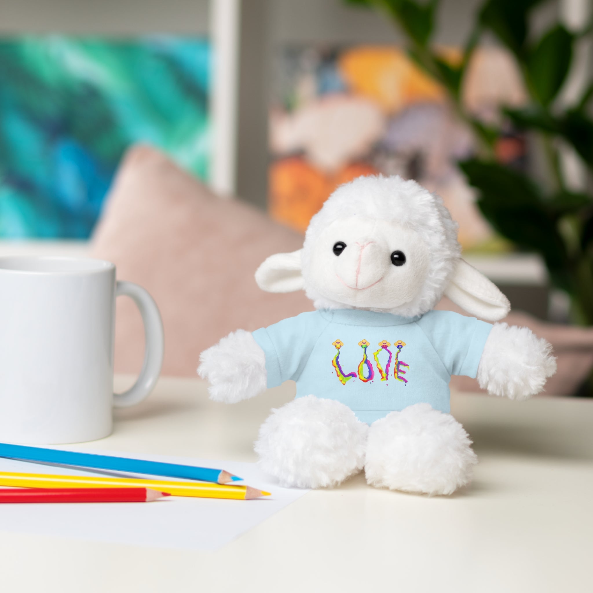 Loveable Stuffed Animals with a Love Tee by Studio Blitz