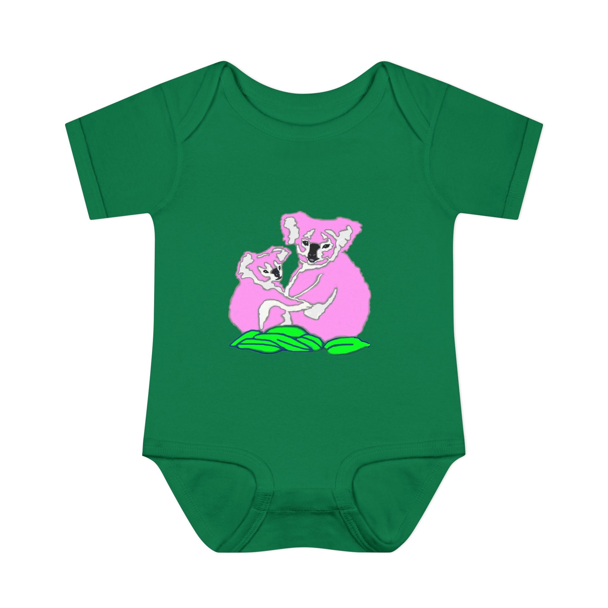So Cute Pink Koalas designed by Studio Blitz Infant to 24 Mo. Bodysuit