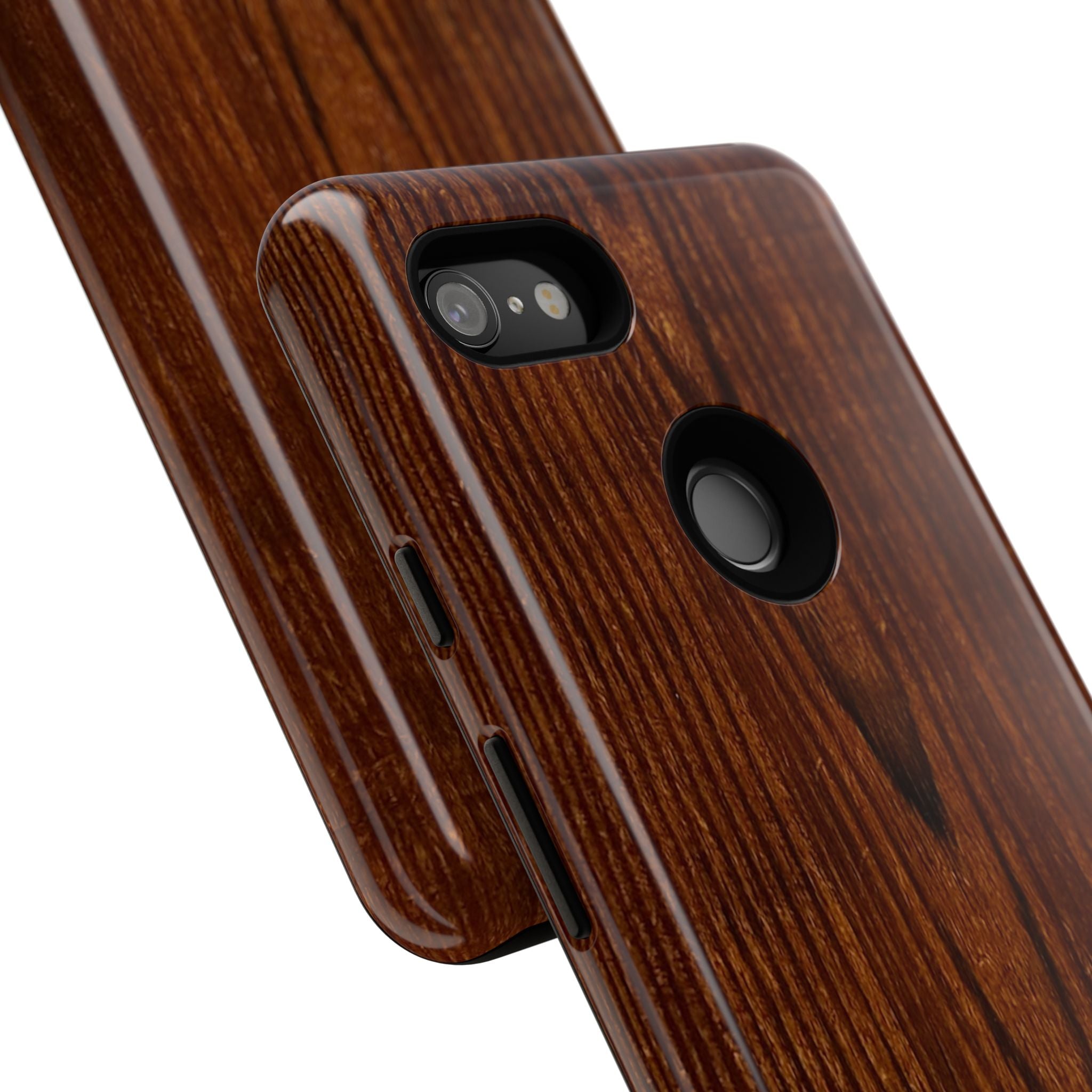 Tough Phone Case in Wooden Design by Studio Blitz