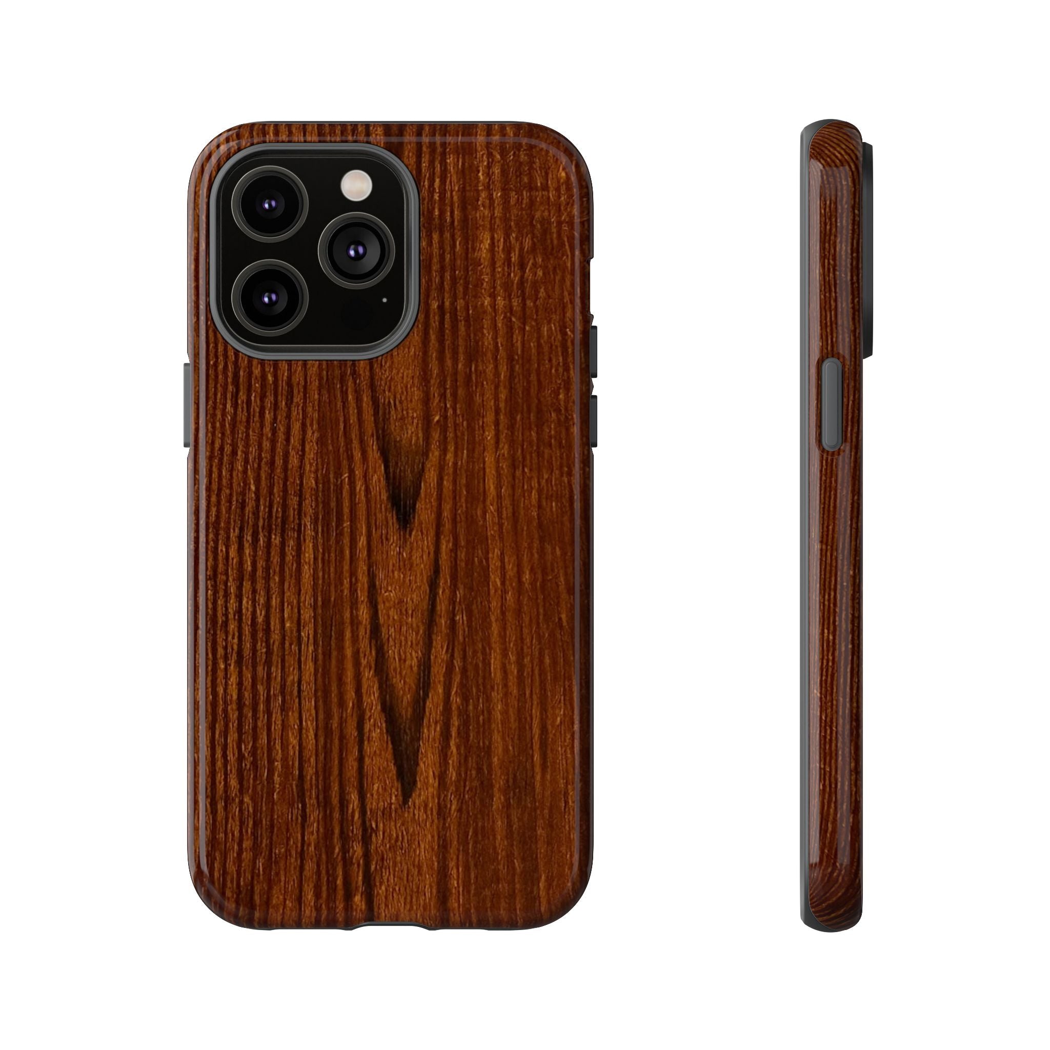 Tough Phone Case in Wooden Design by Studio Blitz