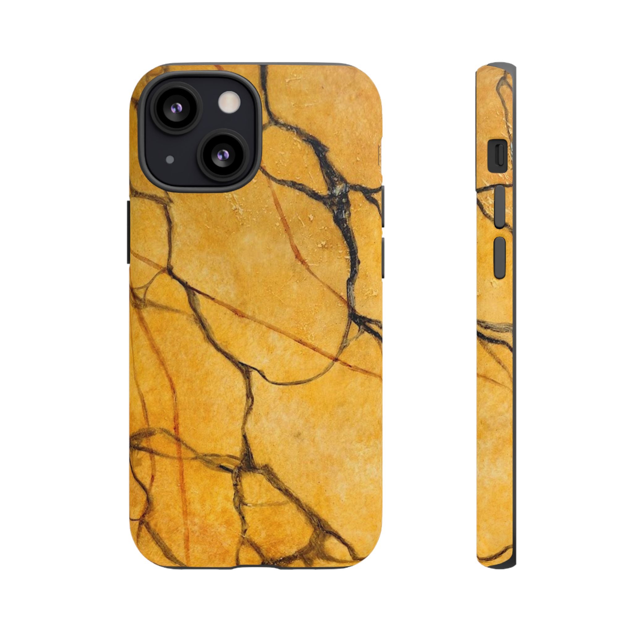 Sexy Gold Marbleized Phone Cases designed by Studio Blitz