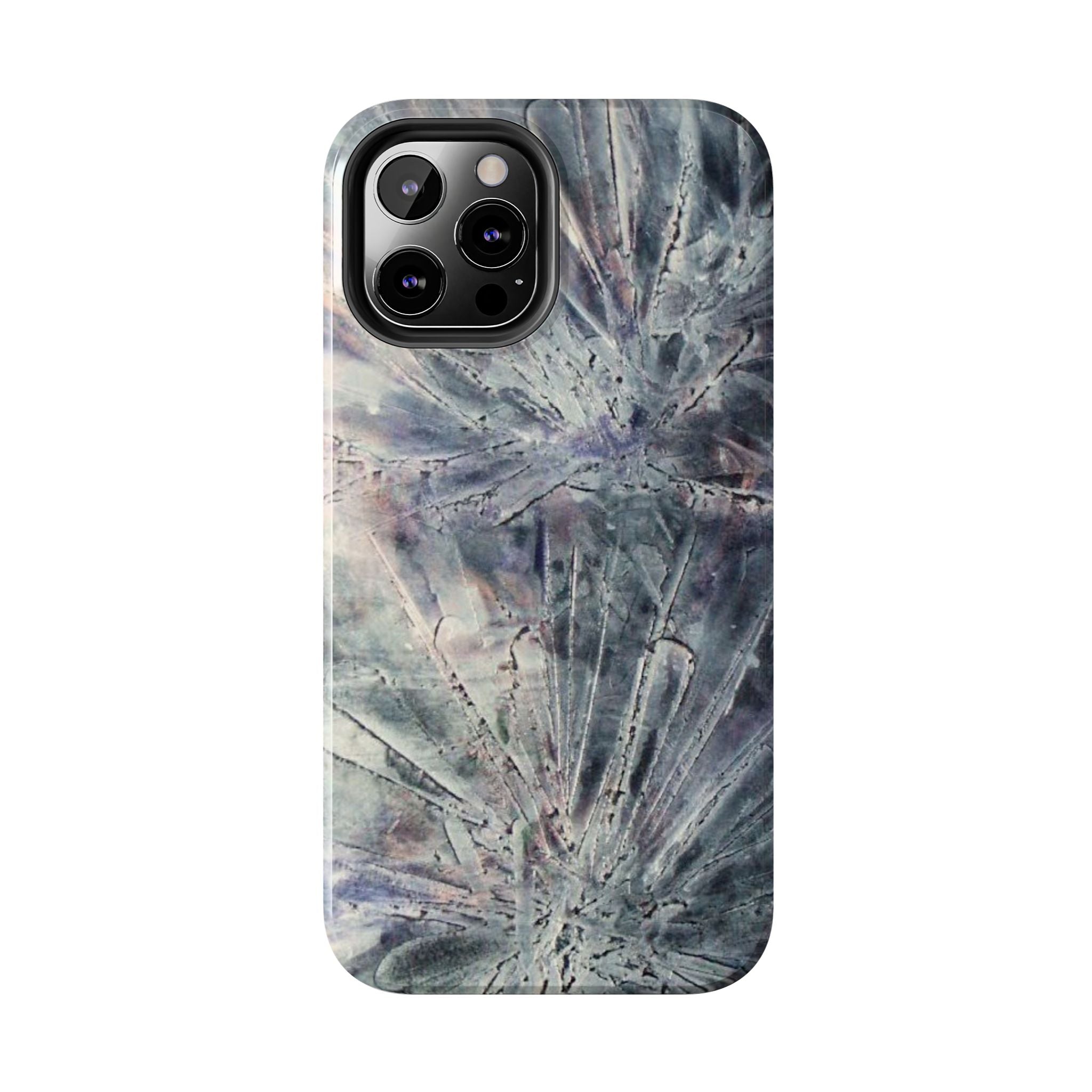 Phone Case with A Burst of Abstract Art Design by Studio Blitz