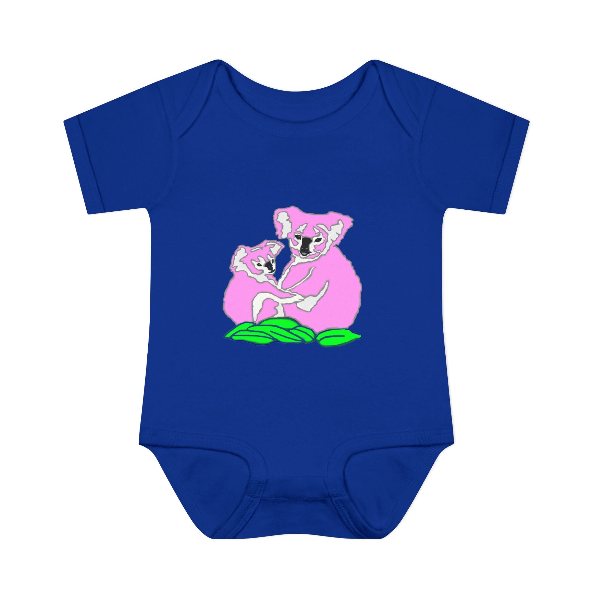 So Cute Pink Koalas designed by Studio Blitz Infant to 24 Mo. Bodysuit