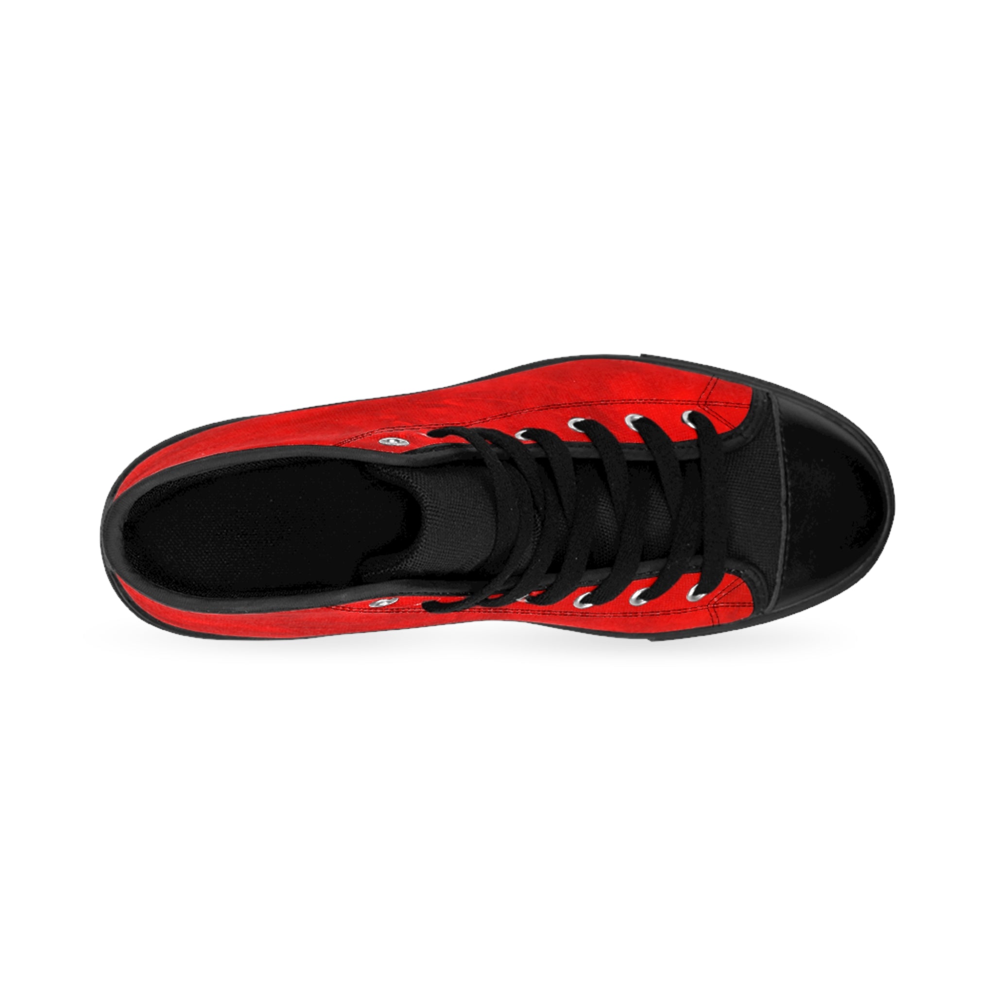 Rebel Bold Men's Sneakers with Red Art Design by Studio Blitz