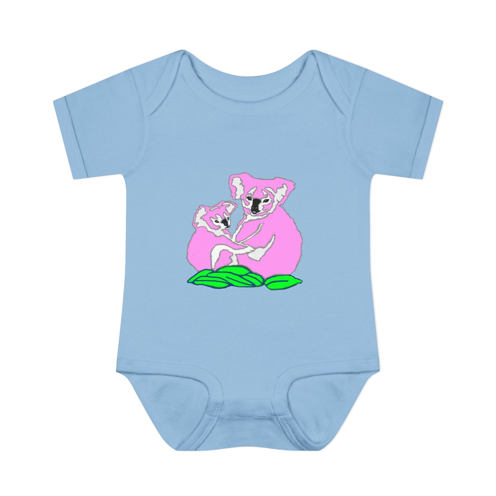 So Cute Pink Koalas designed by Studio Blitz Infant to 24 Mo. Bodysuit