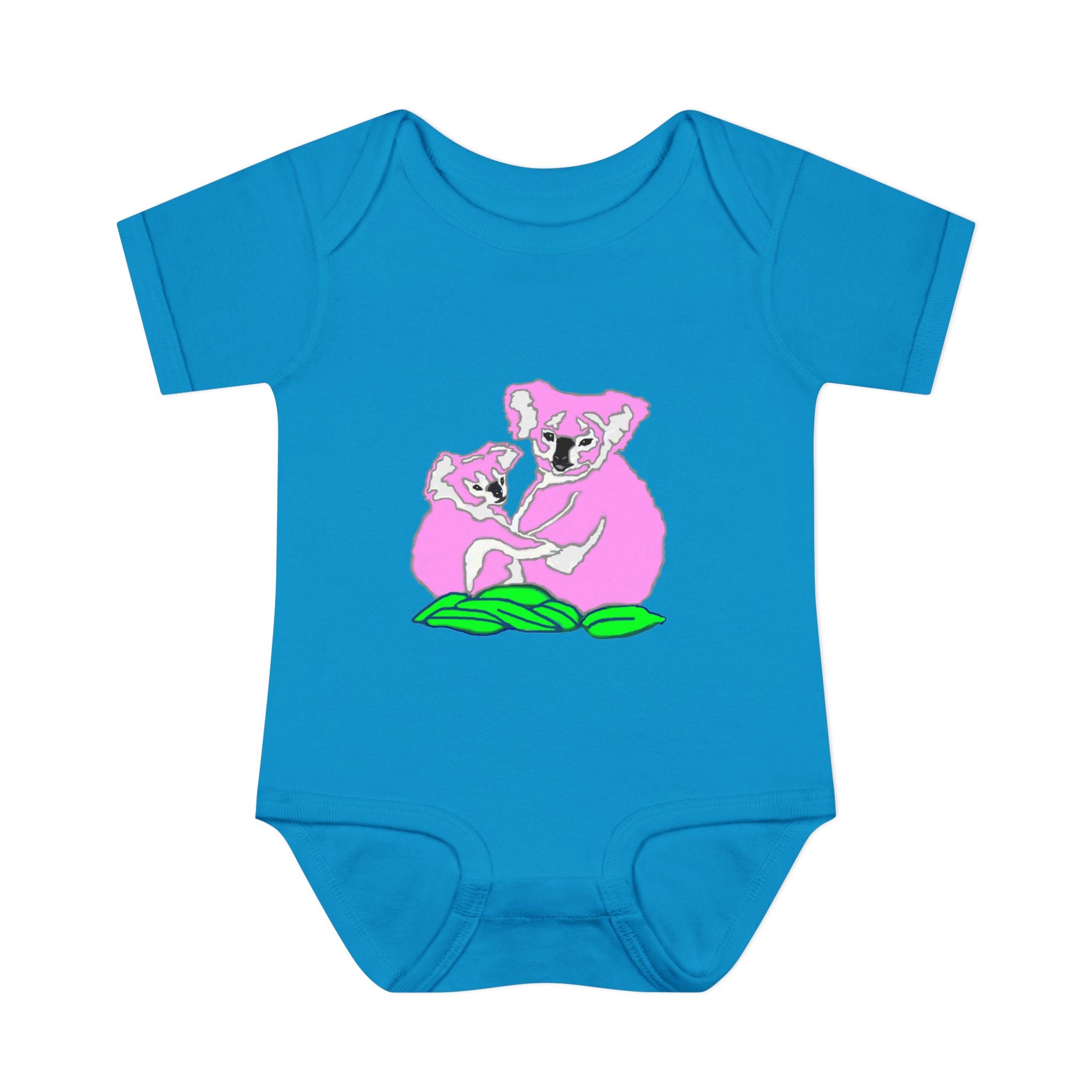 So Cute Pink Koalas designed by Studio Blitz Infant to 24 Mo. Bodysuit