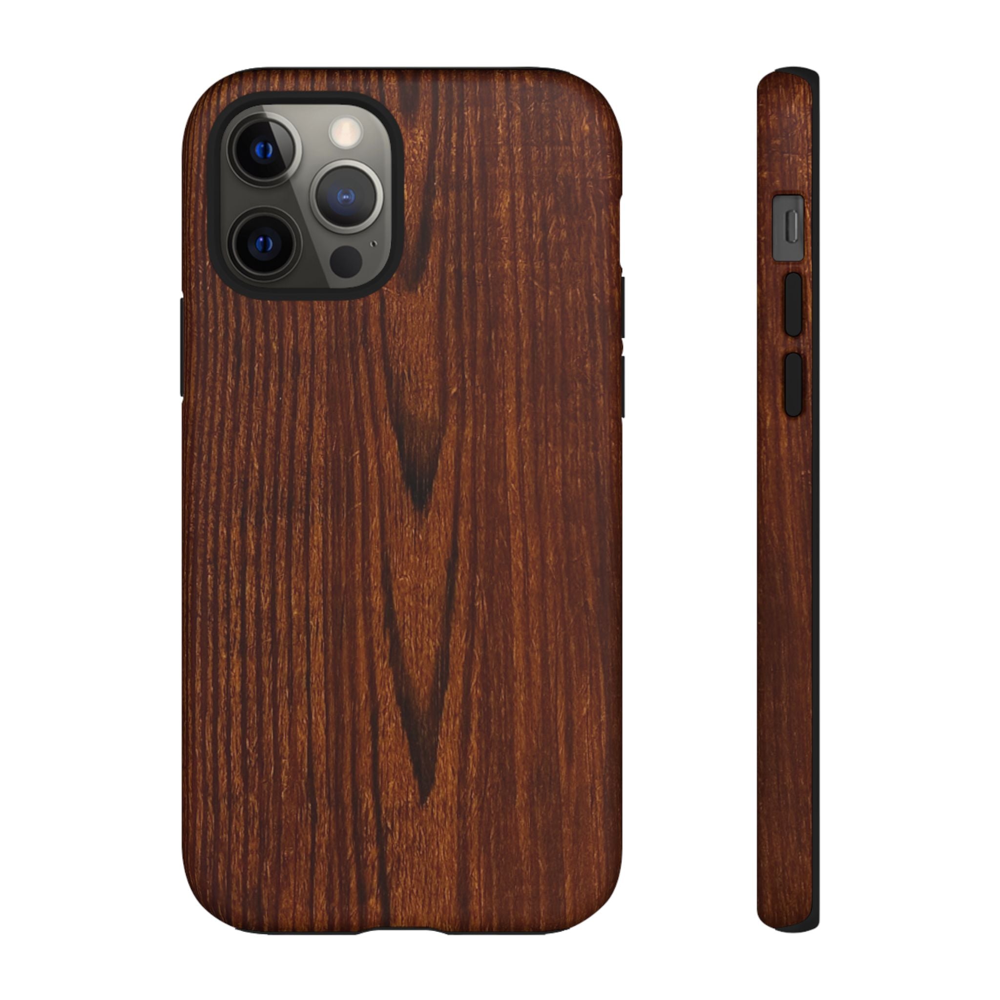 Tough Phone Case in Wooden Design by Studio Blitz