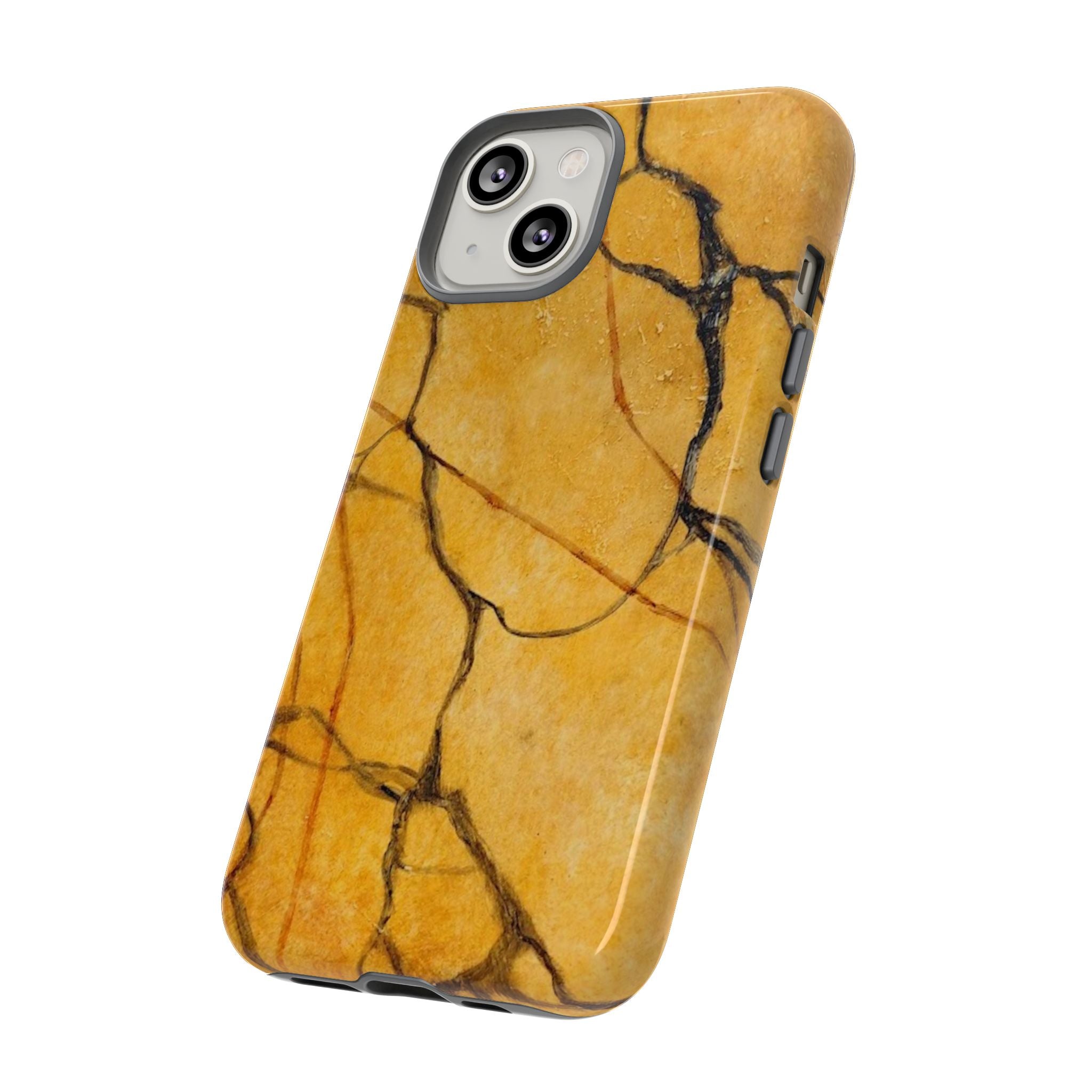 Sexy Gold Marbleized Phone Cases designed by Studio Blitz