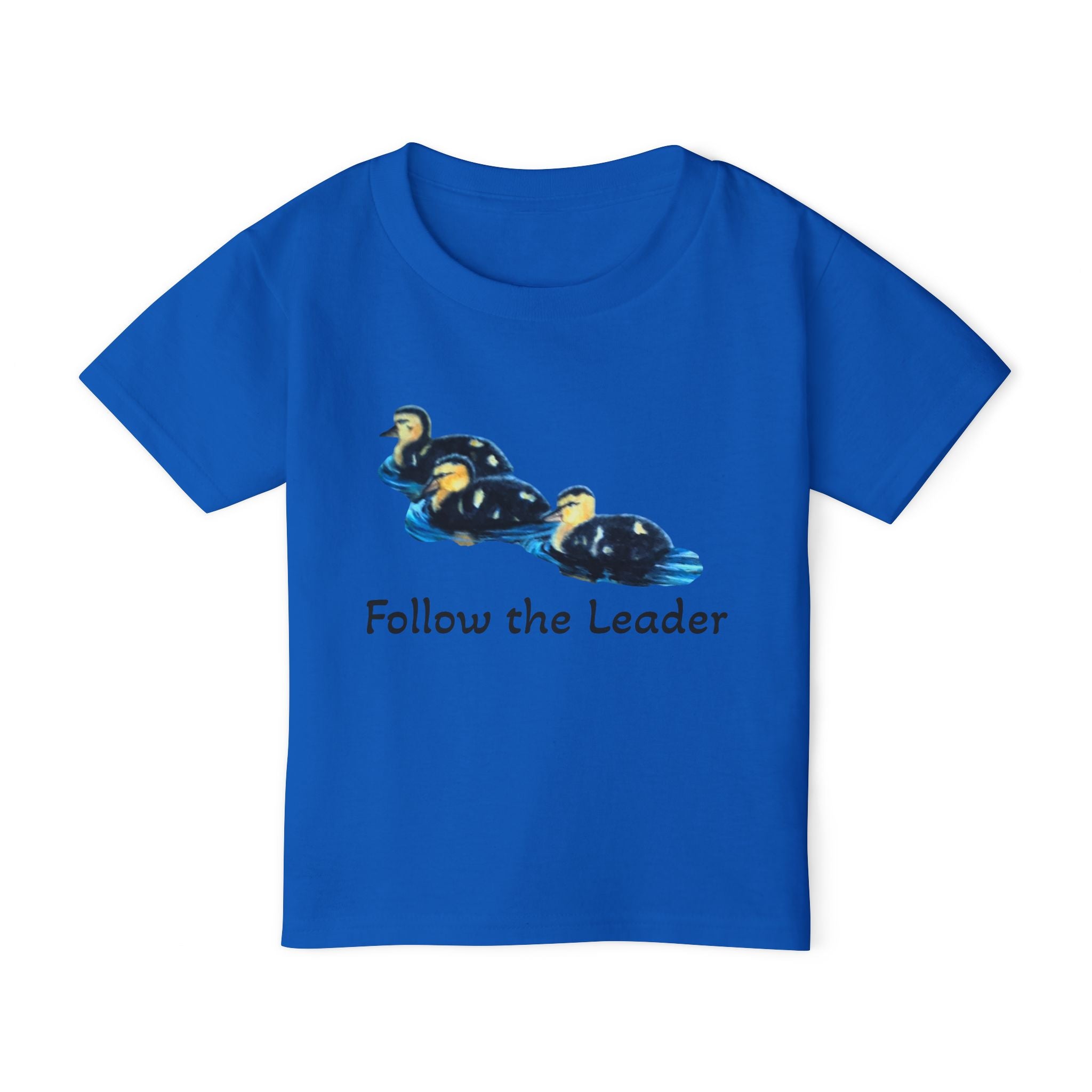 Toddler T-Shirt - Cute Duck Theme Painted by Studio Blitz