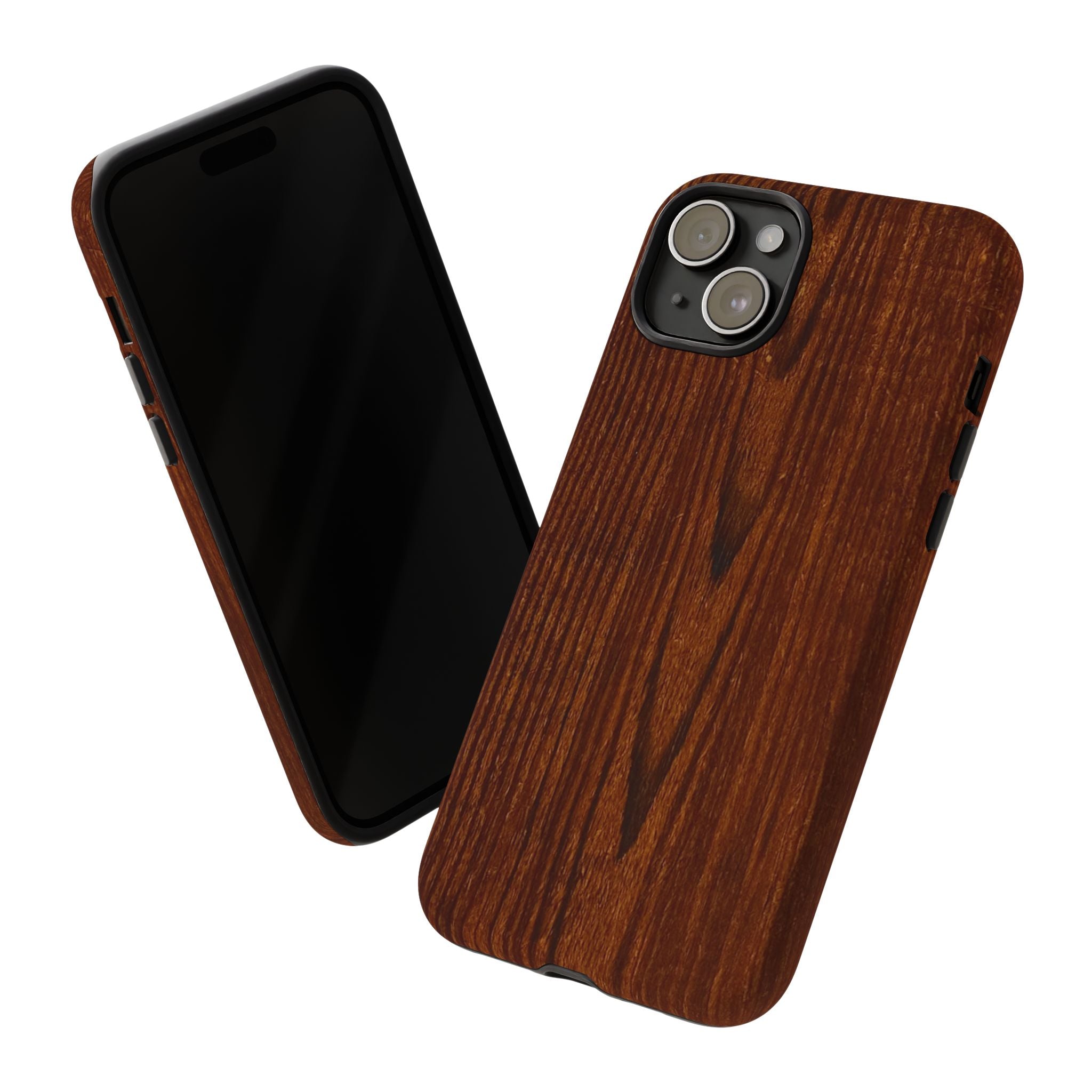 Tough Phone Case in Wooden Design by Studio Blitz