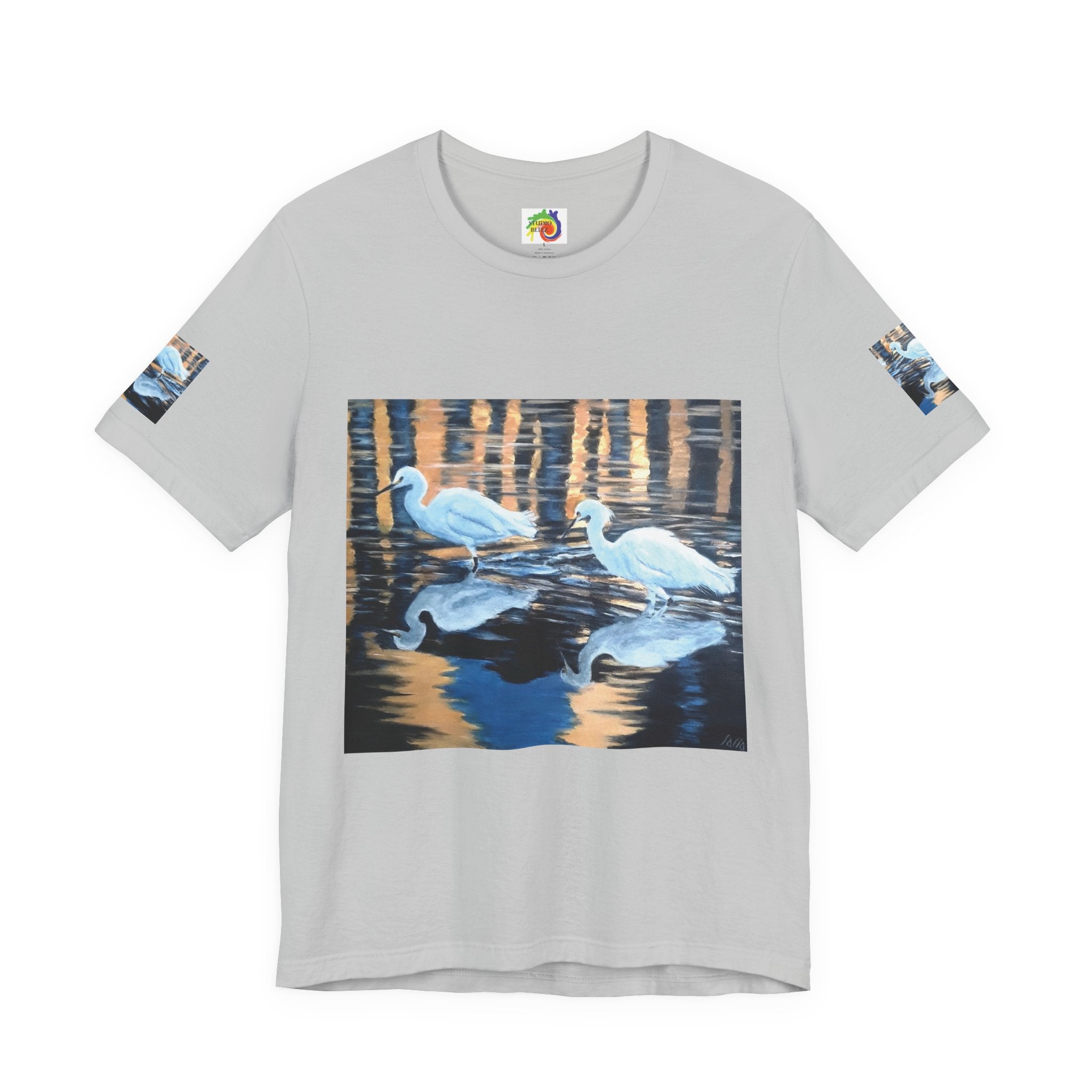 Egret Reflection Unisex Tee