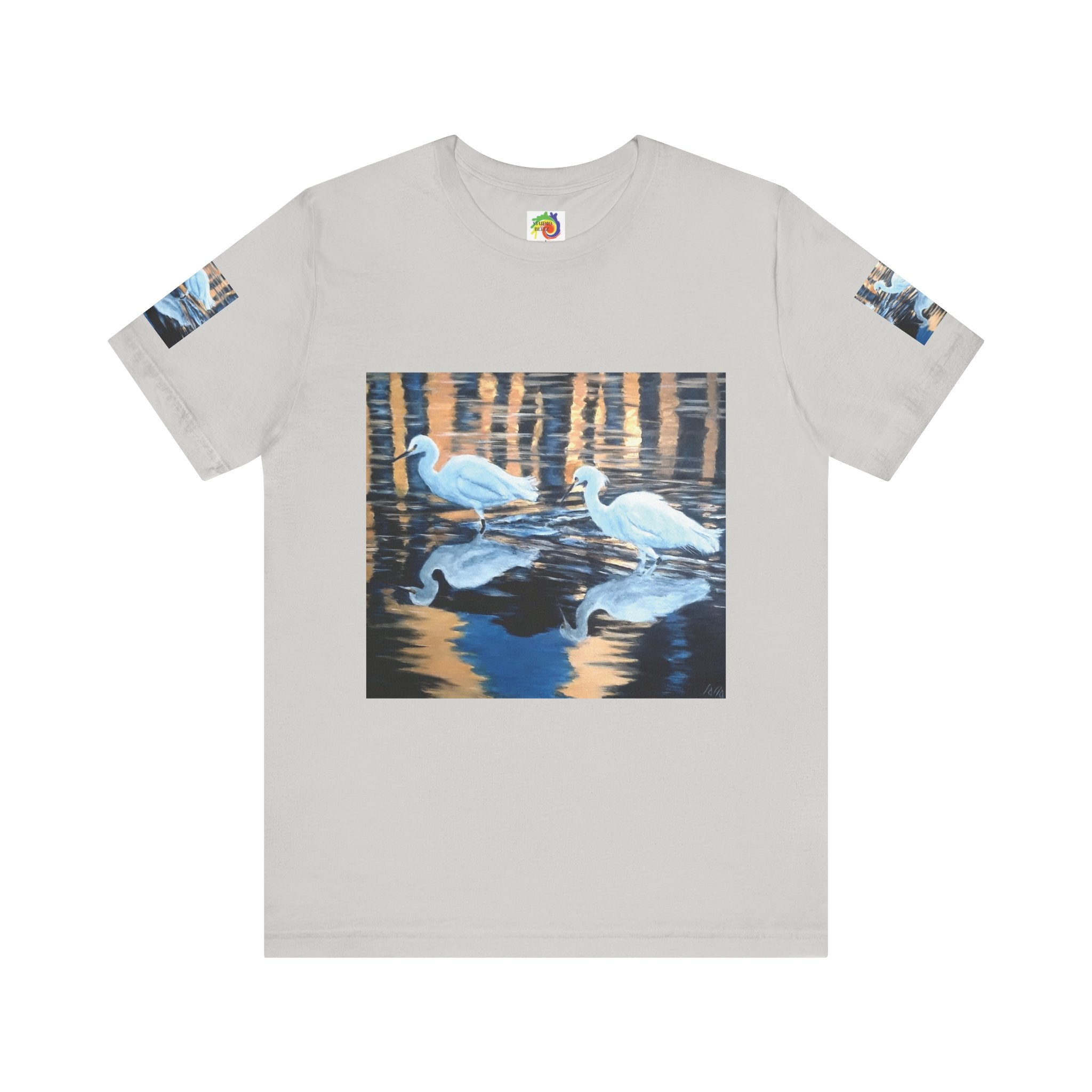 Egret Reflection Unisex Tee