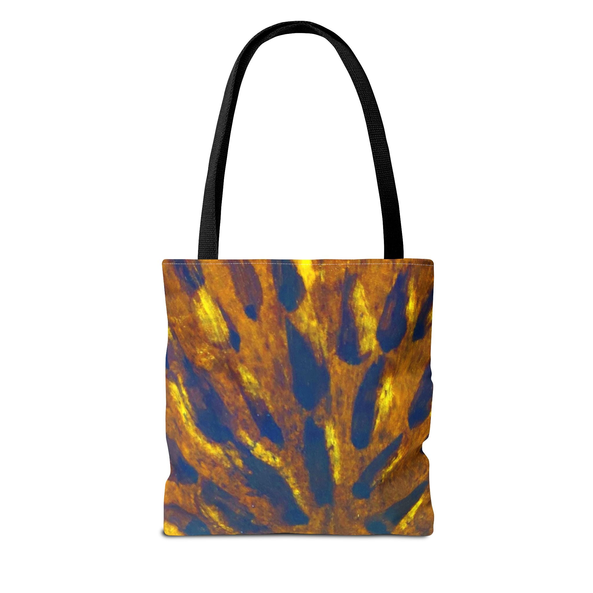 Vibrant Art Tote Bag Designed by Studio Blitz to Walk on the Wild Side for Carryall