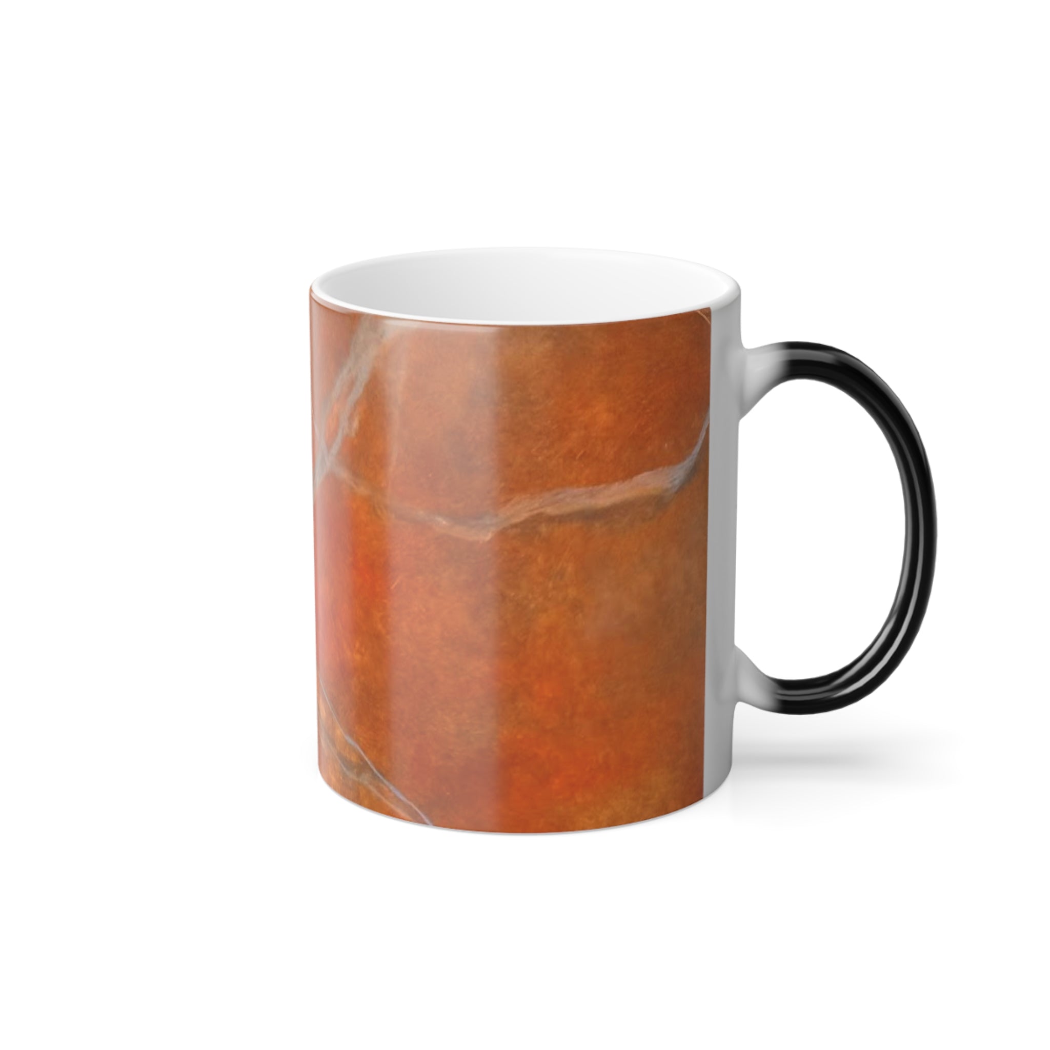 Red Marbleized Mug