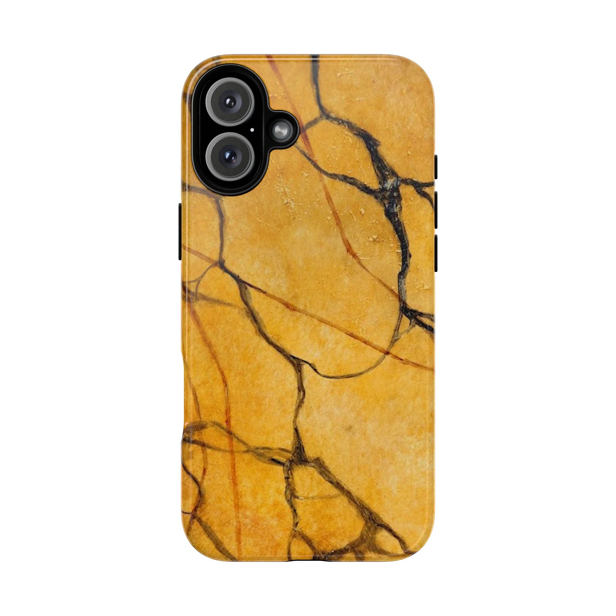 Sexy Gold Marbleized Phone Cases designed by Studio Blitz