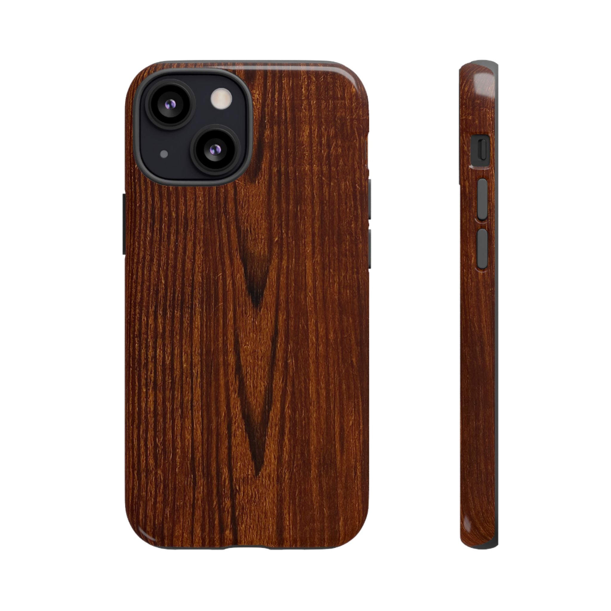 Tough Phone Case in Wooden Design by Studio Blitz