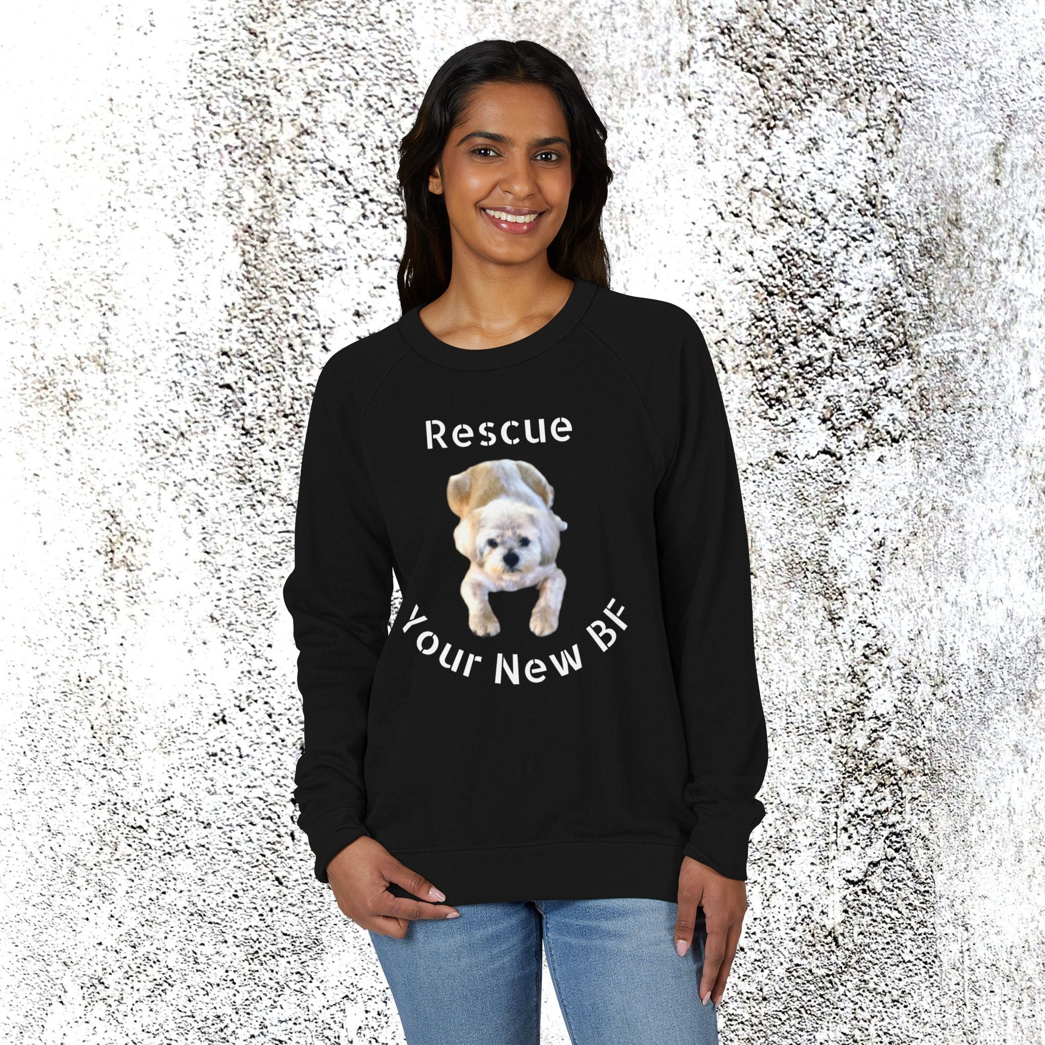 Adogable French Terry Raglan Crewneck by Studio Blitz