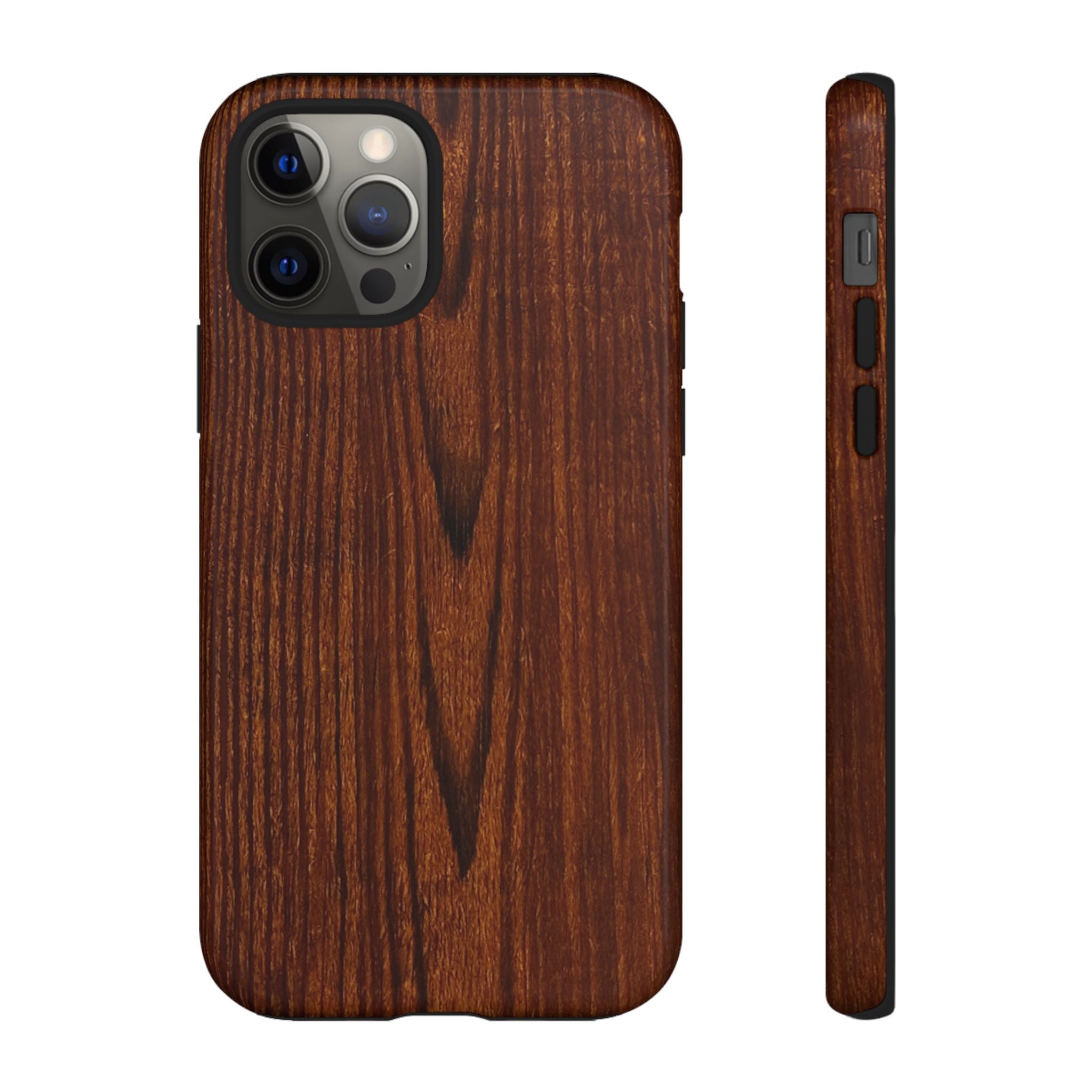 Tough Phone Case in Wooden Design by Studio Blitz