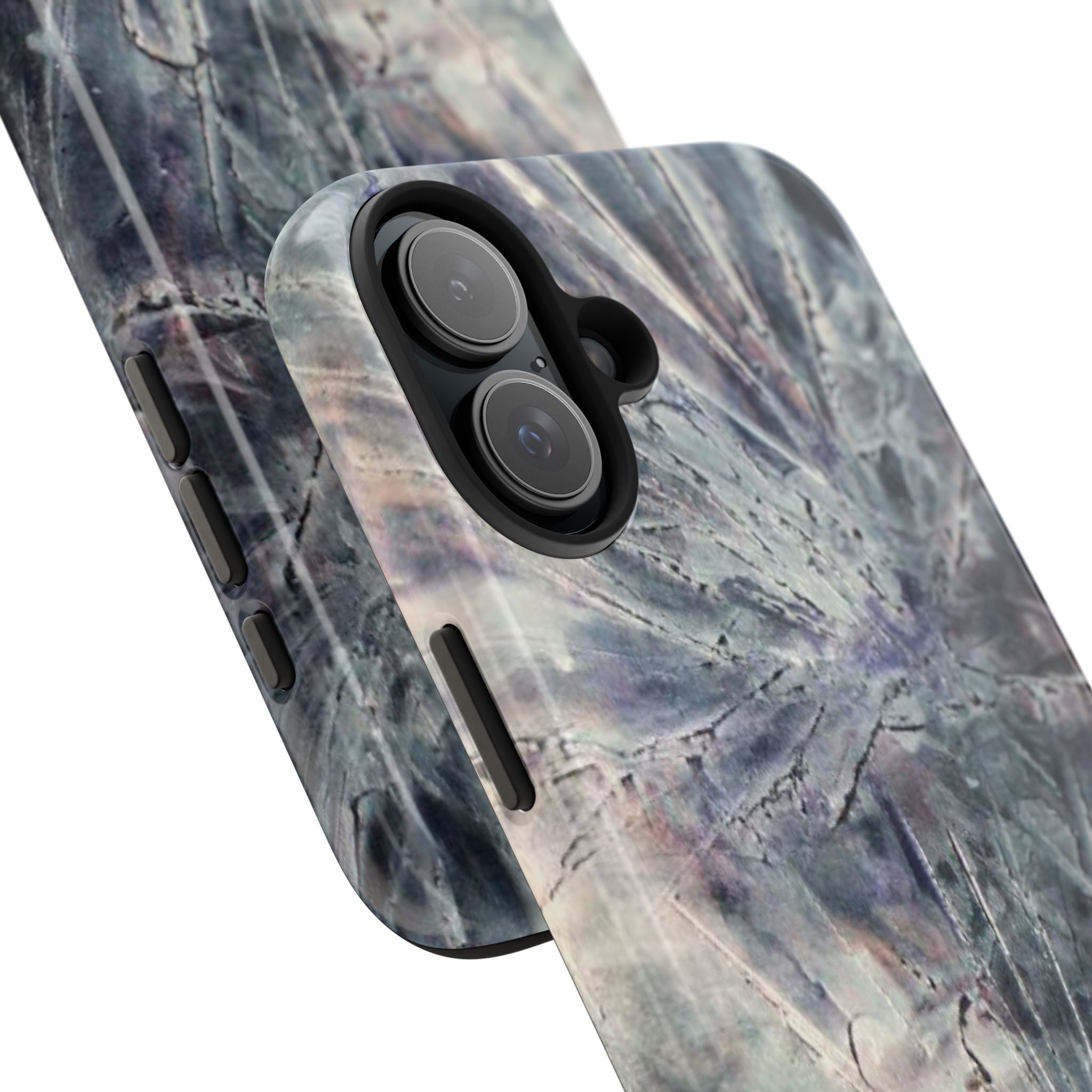 Phone Case with A Burst of Abstract Art Design by Studio Blitz