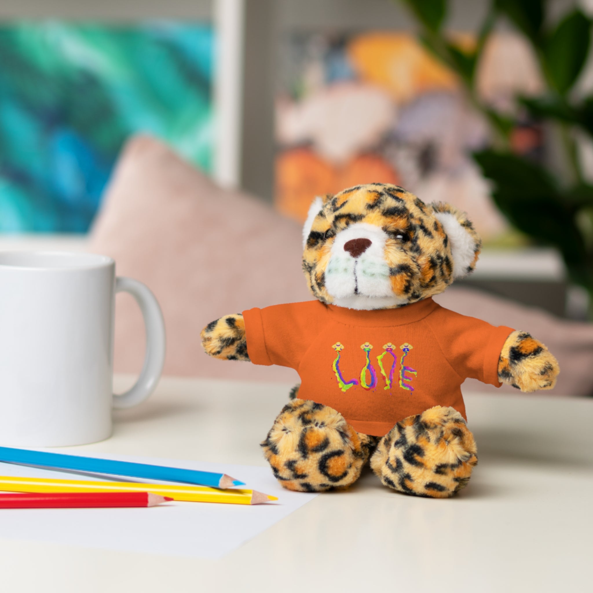 Loveable Stuffed Animals with a Love Tee by Studio Blitz