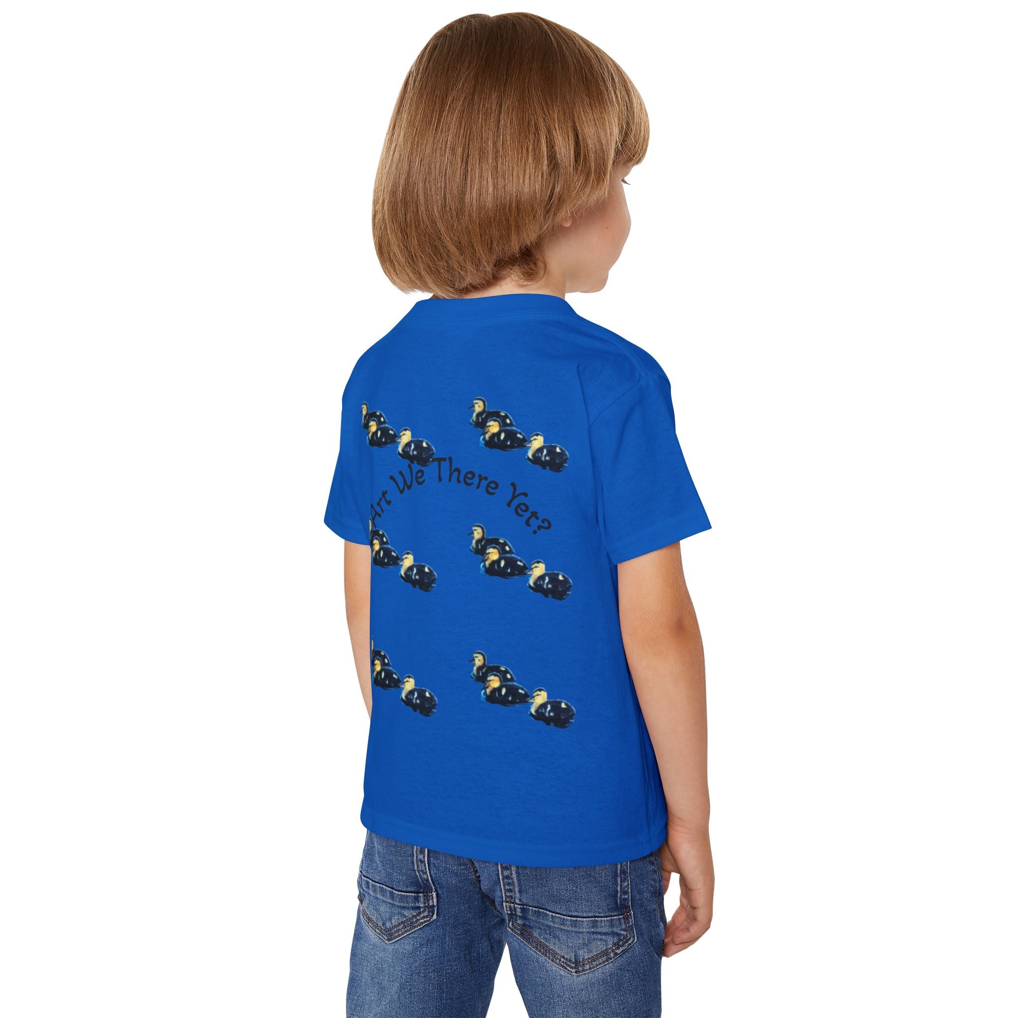 Toddler T-Shirt - Cute Duck Theme Painted by Studio Blitz