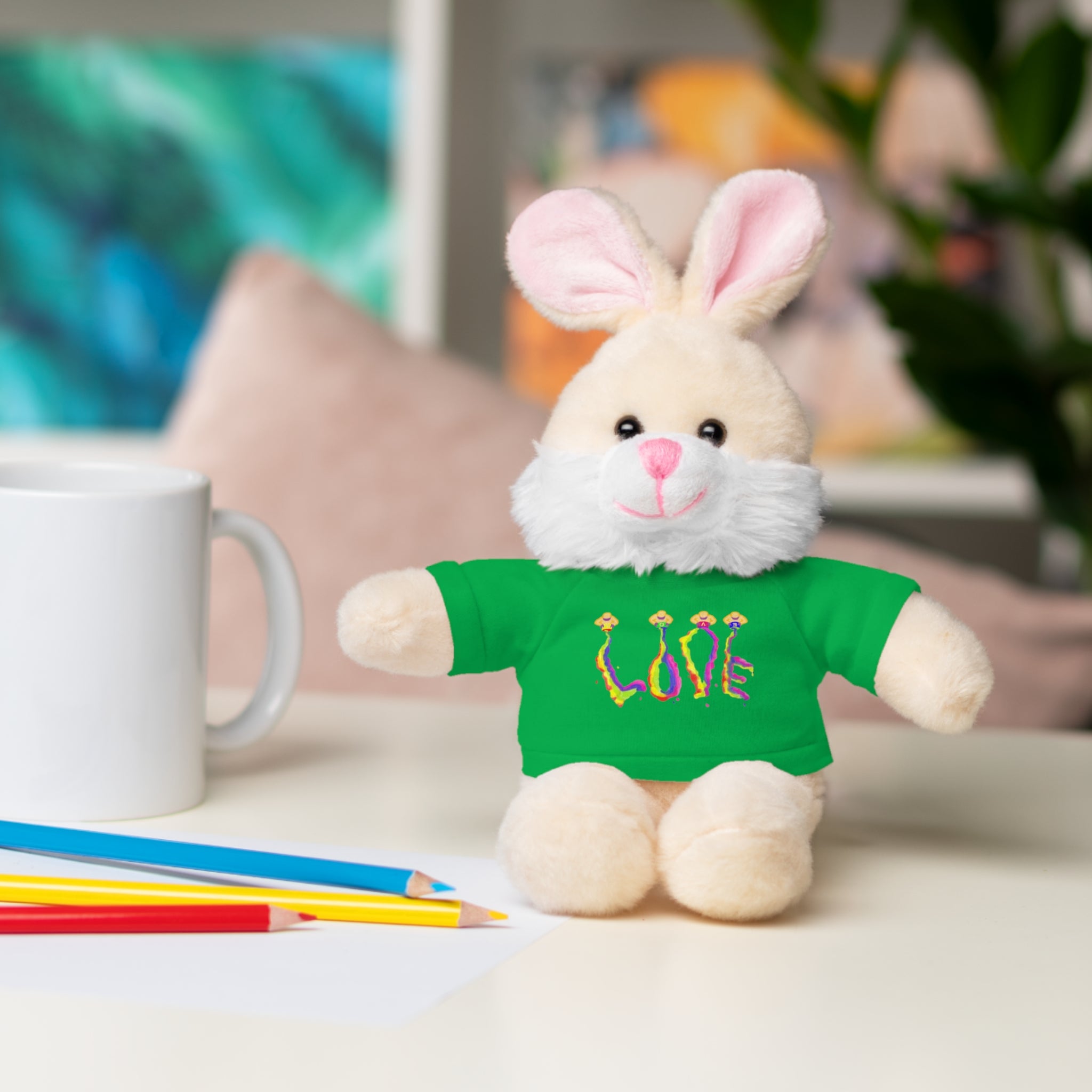 Loveable Stuffed Animals with a Love Tee by Studio Blitz