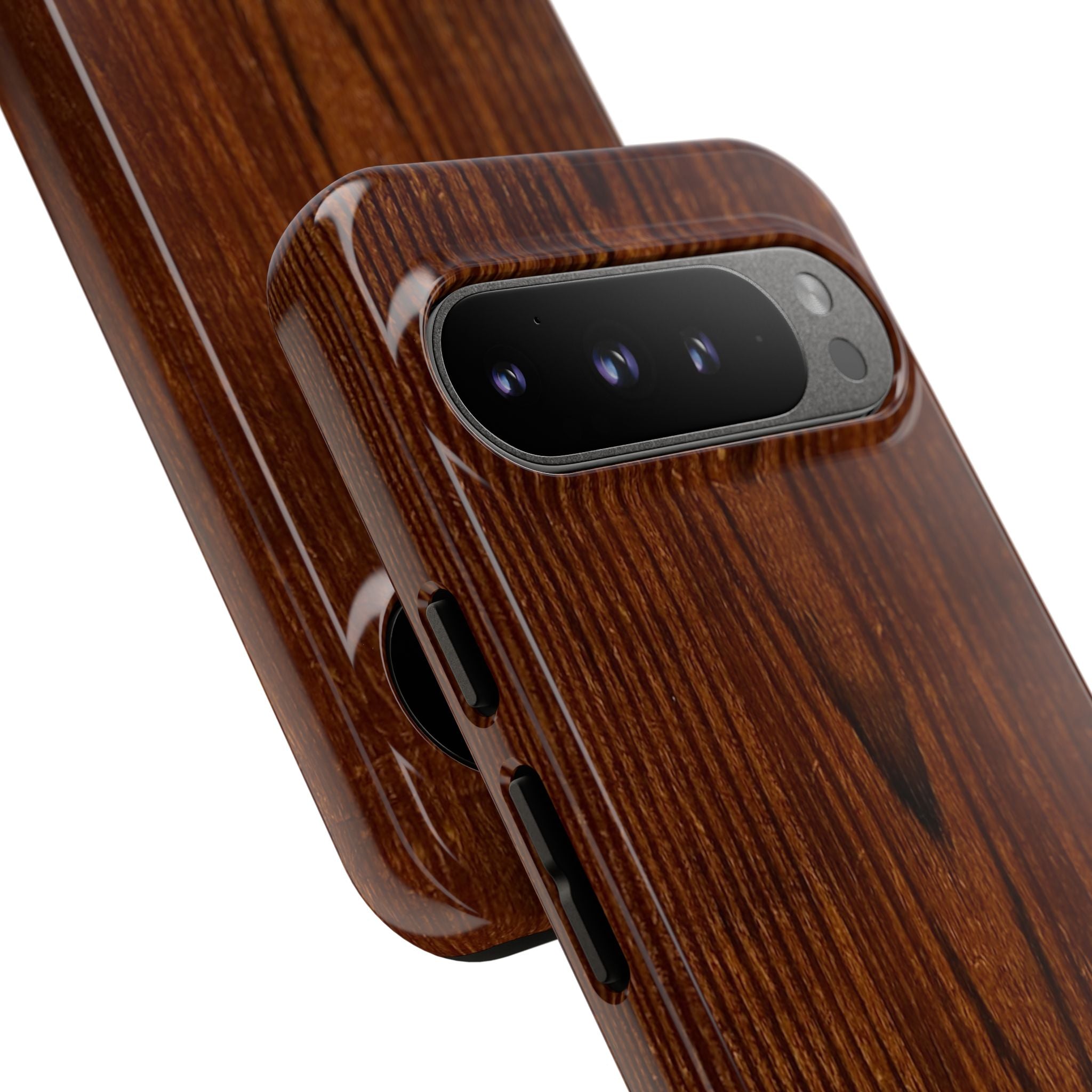 Tough Phone Case in Wooden Design by Studio Blitz