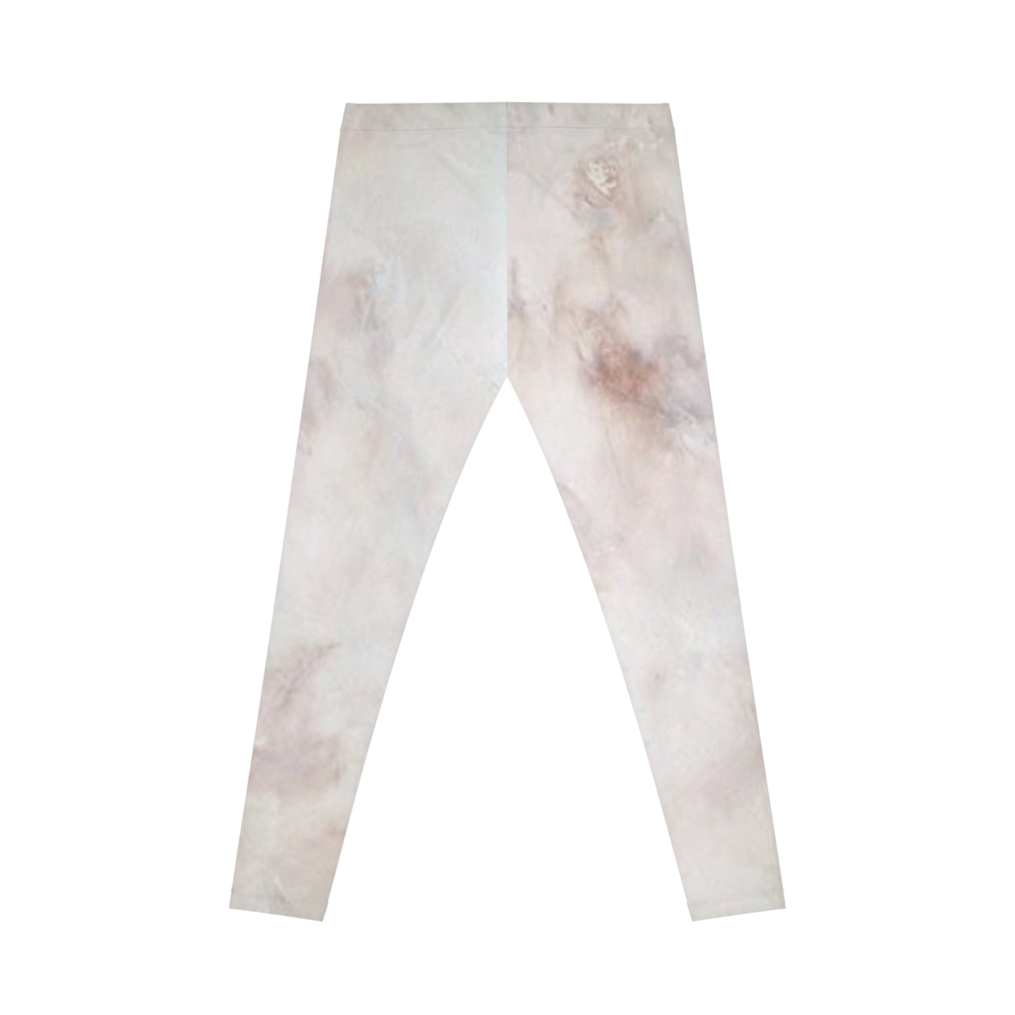 Women's Casual Leggings with In the Pink Abstract Art Design by Studio Blitz|