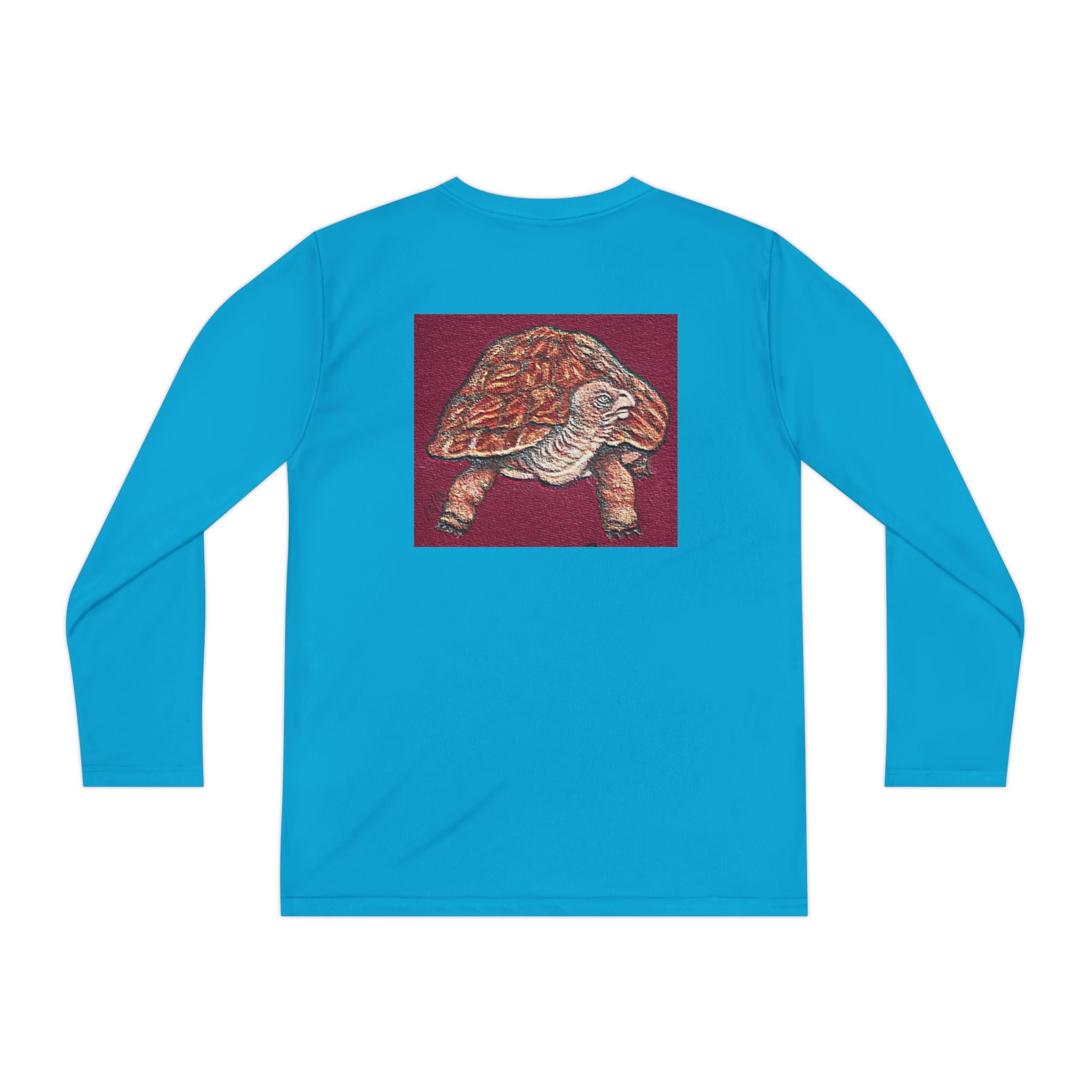 Youth Long Sleeve Tee Koala and Turtle Design