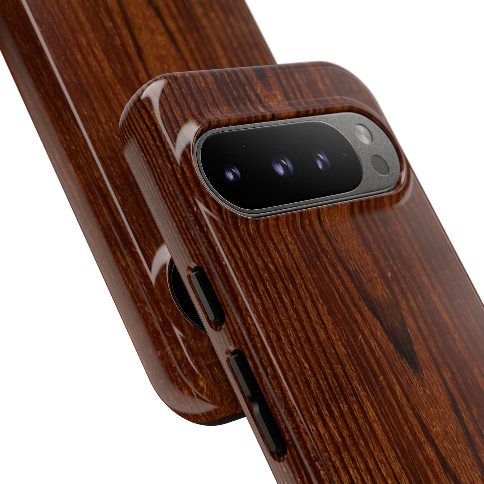 Tough Phone Case in Wooden Design by Studio Blitz