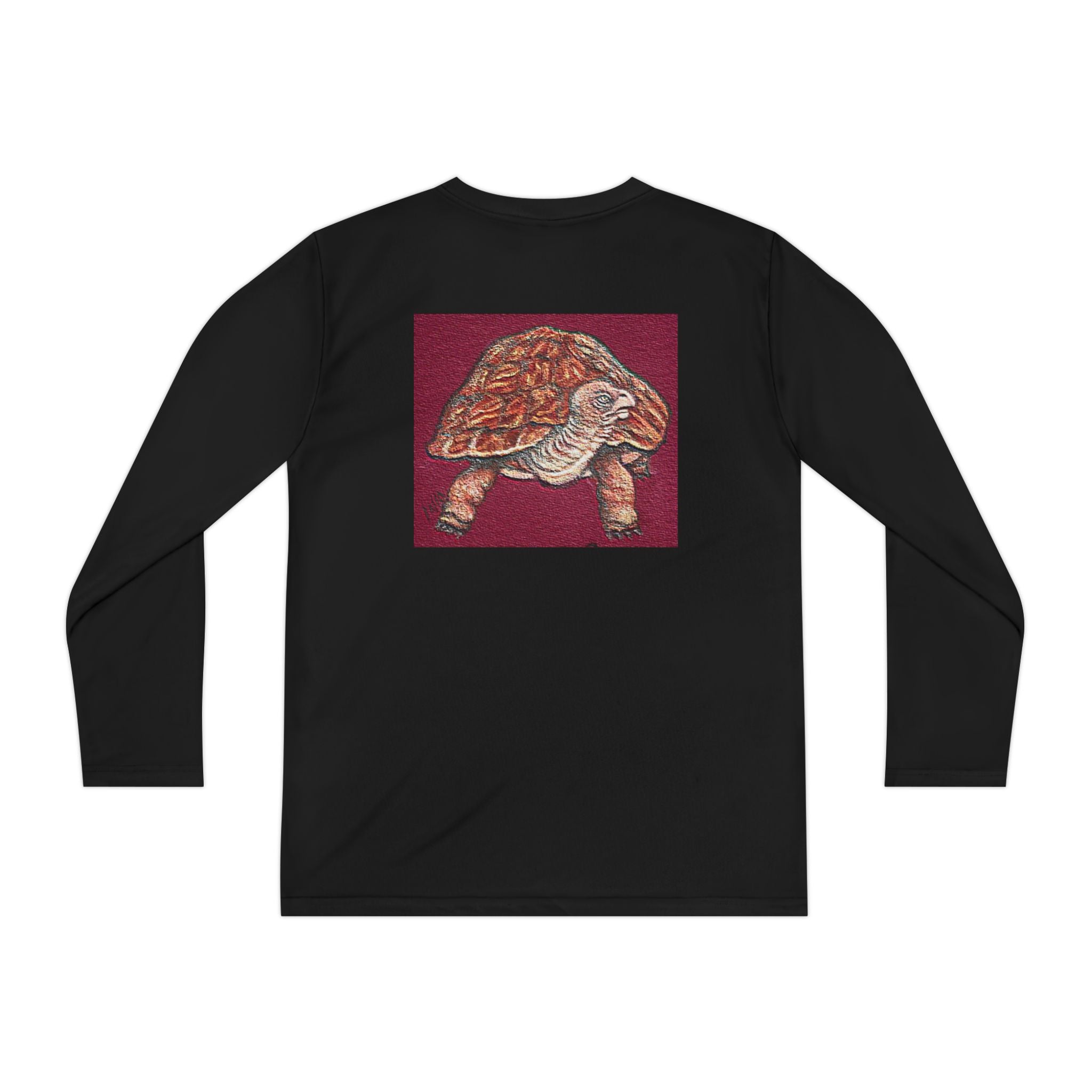 Youth Long Sleeve Tee Koala and Turtle Design
