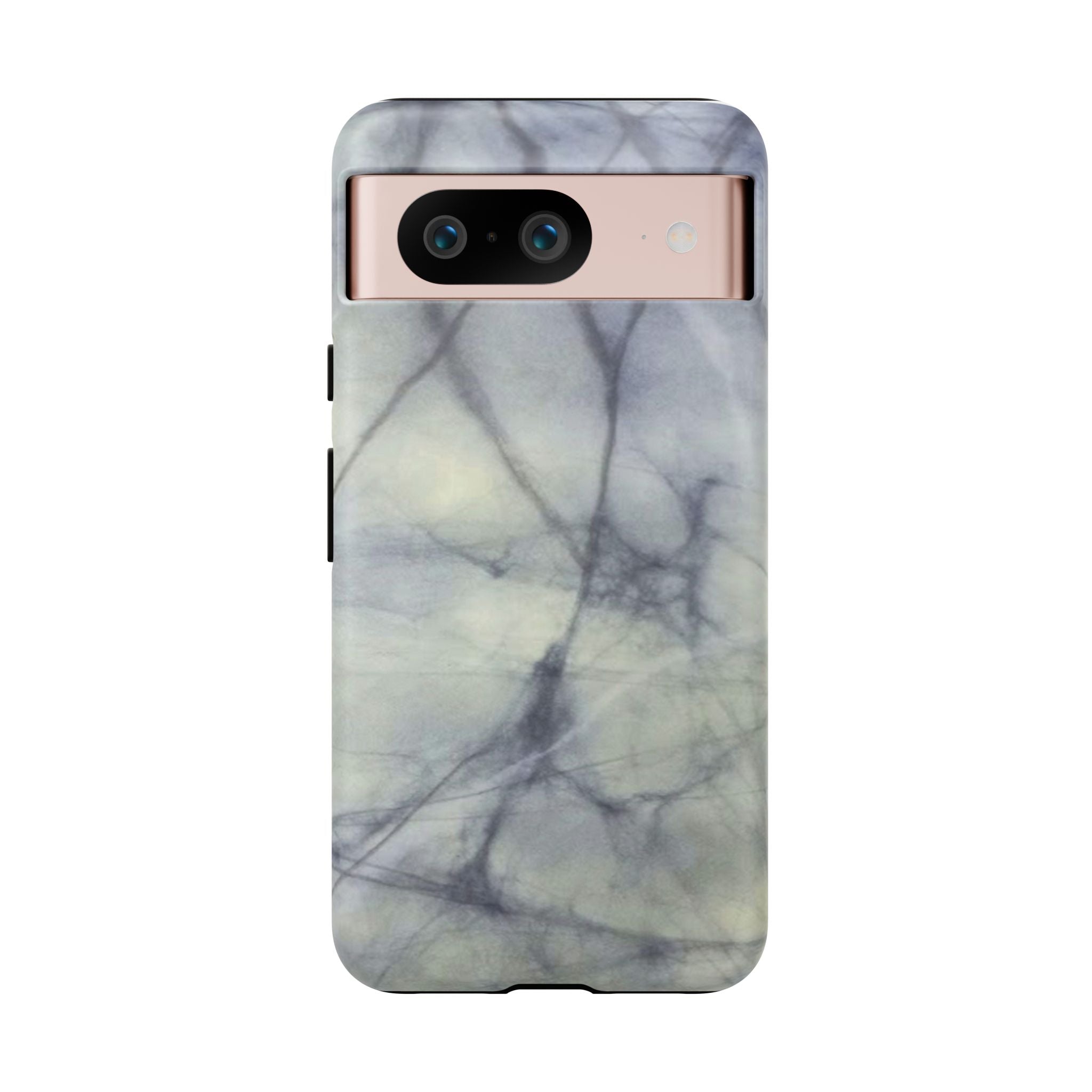 Phone Case, Eye-catching White Marble Look Tough Case by Studio Blitz
