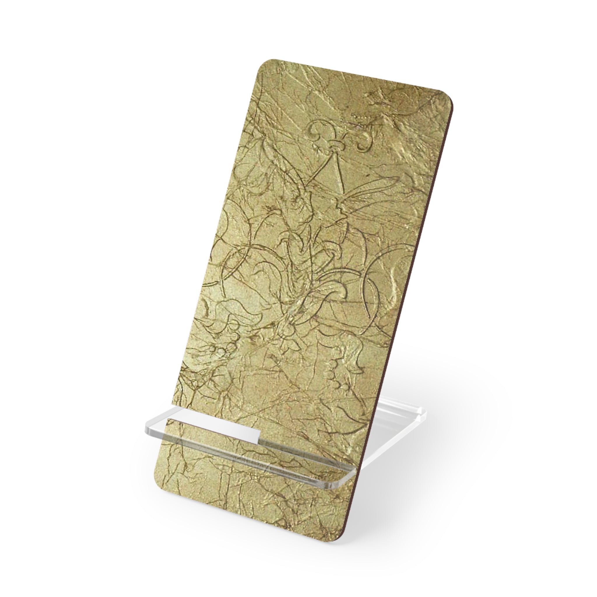 Chic Smartphone Stand - Gold Scroll
