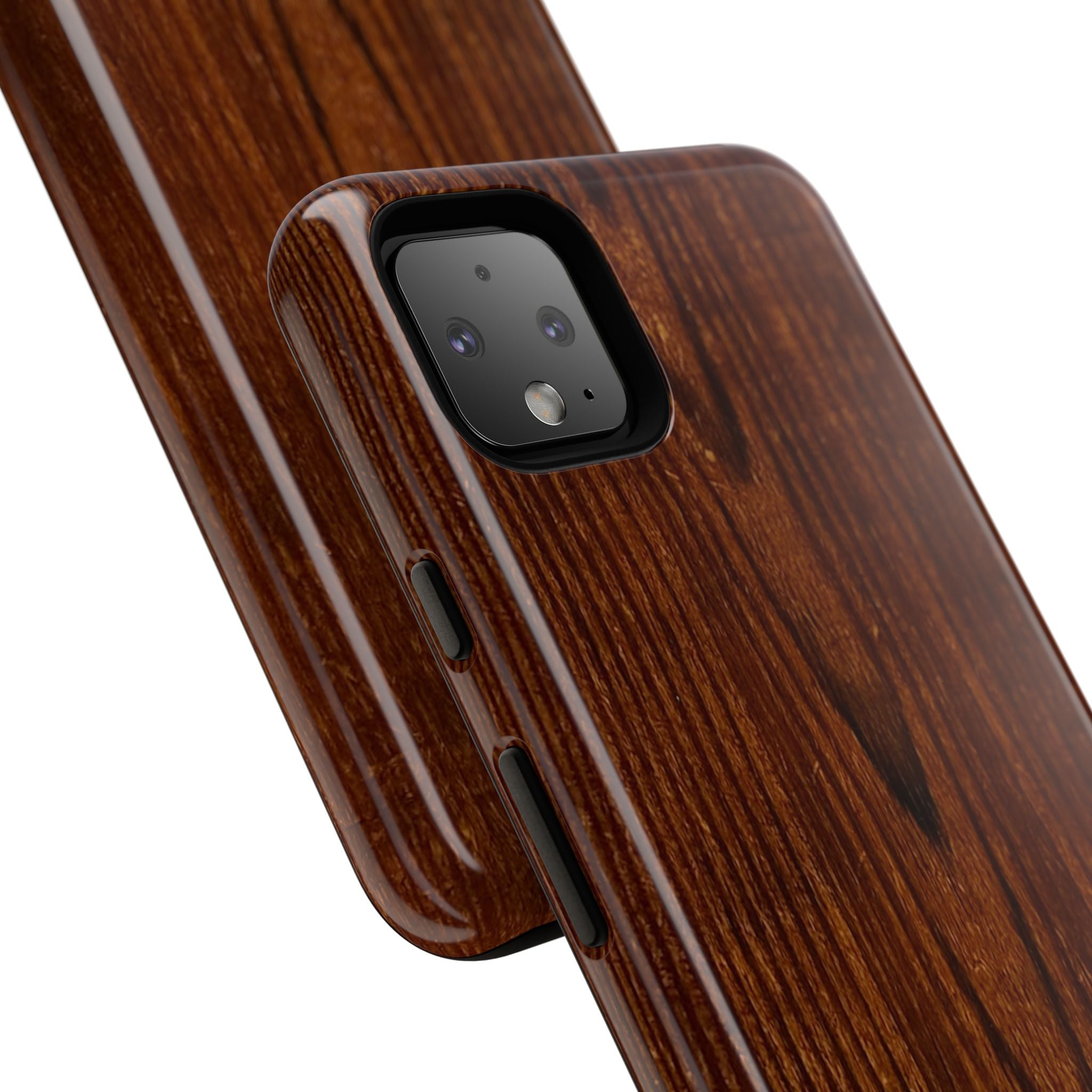 Tough Phone Case in Wooden Design by Studio Blitz