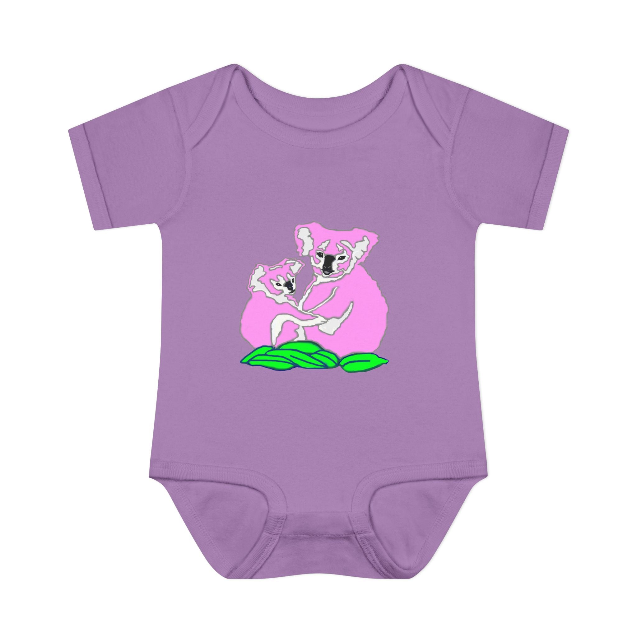 So Cute Pink Koalas designed by Studio Blitz Infant to 24 Mo. Bodysuit