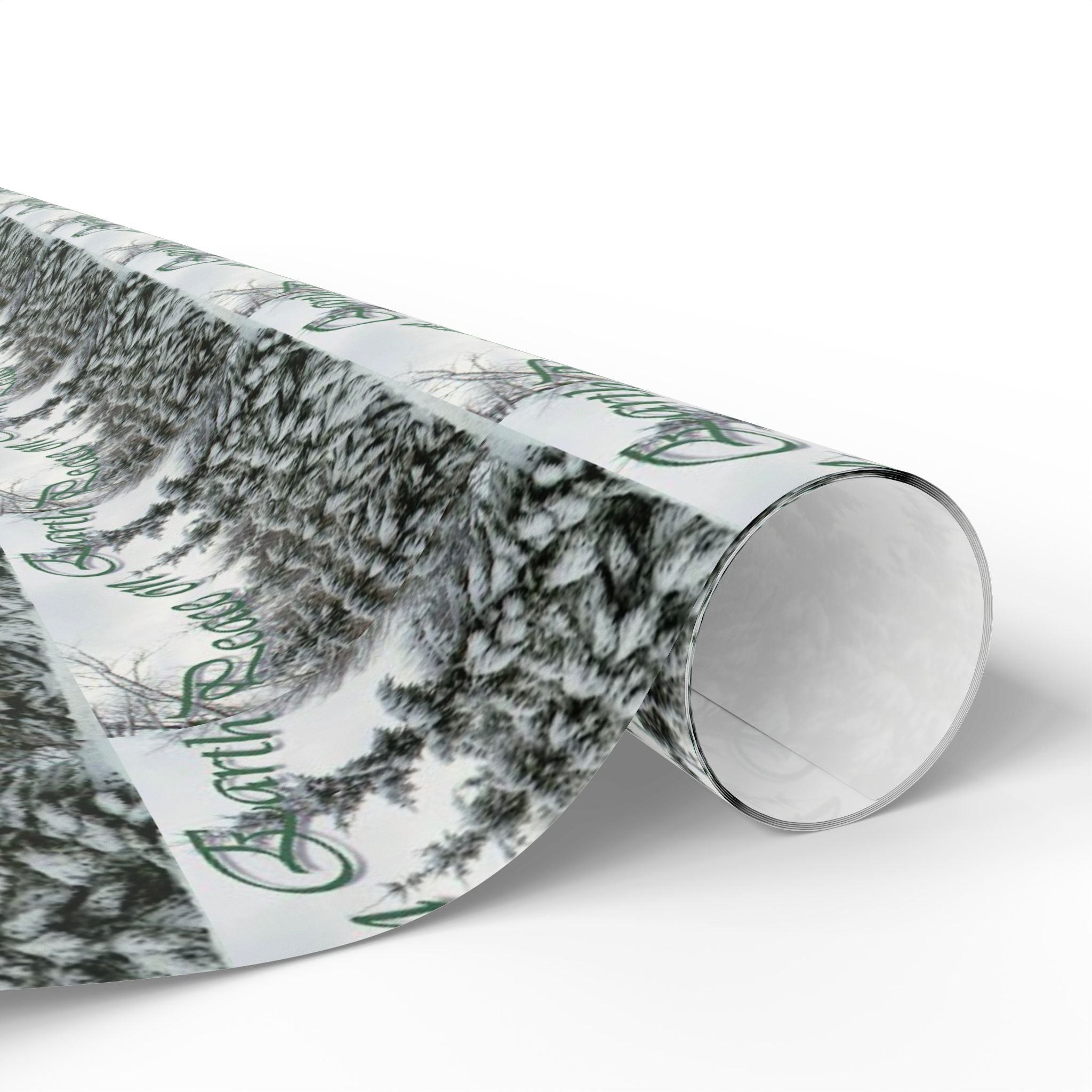Elegant Holiday Gift Wrapping Paper by Studio Blitz