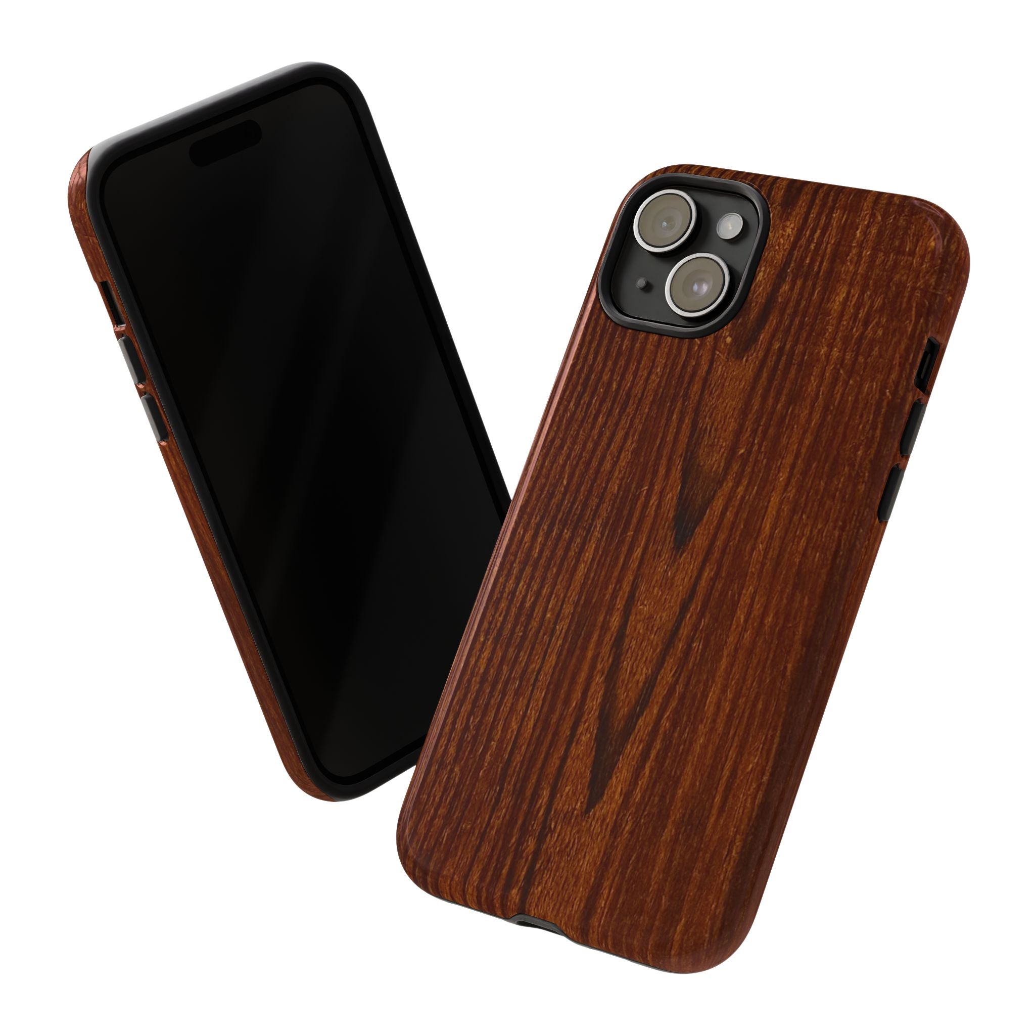 Tough Phone Case in Wooden Design by Studio Blitz