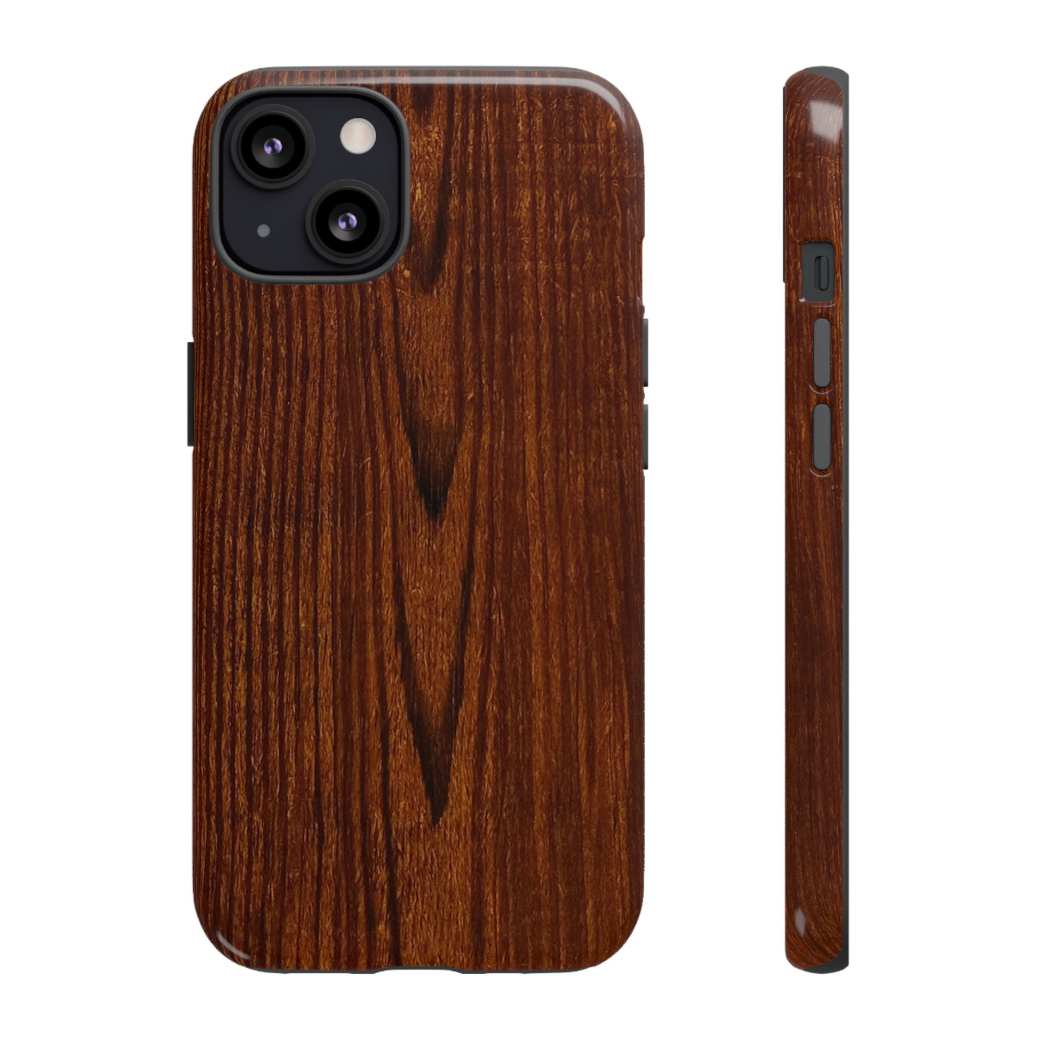 Tough Phone Case in Wooden Design by Studio Blitz