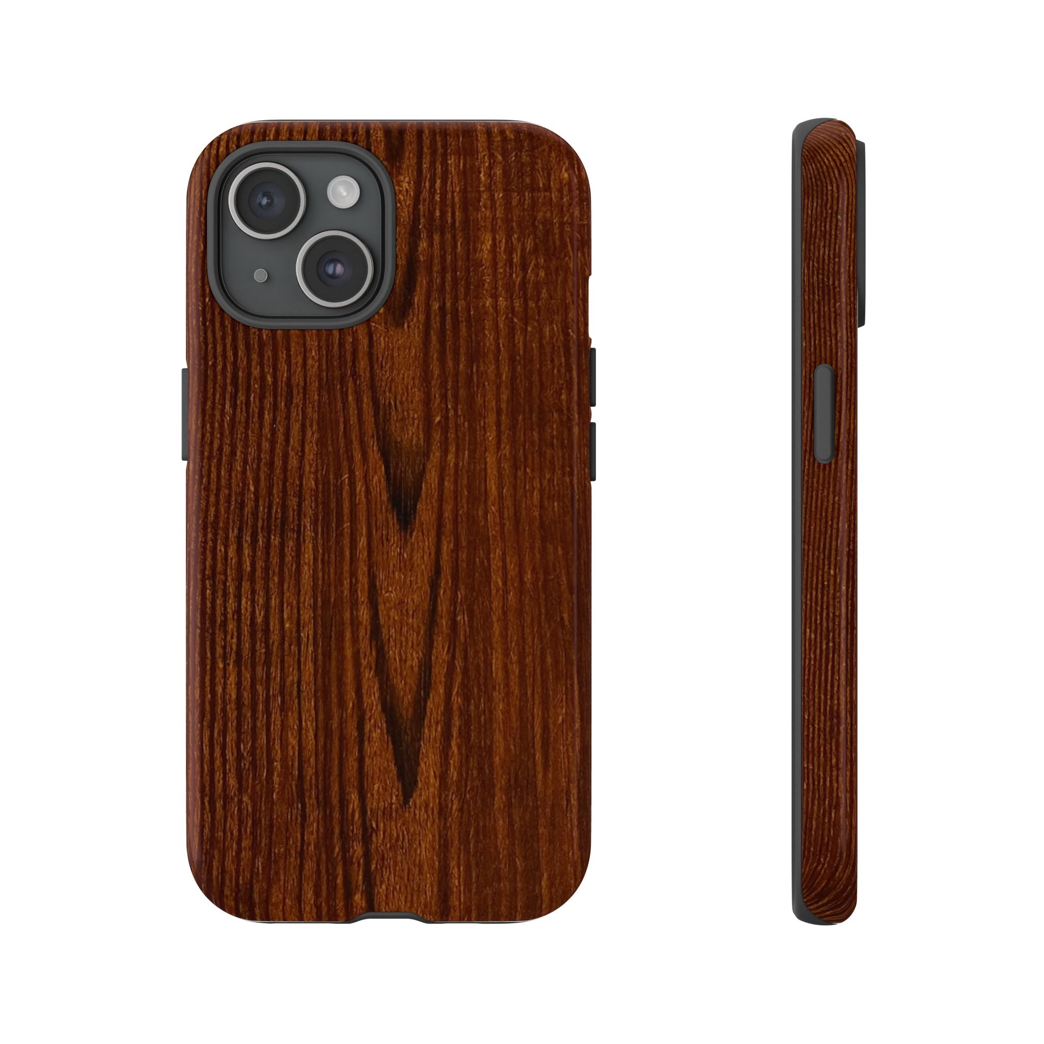 Tough Phone Case in Wooden Design by Studio Blitz