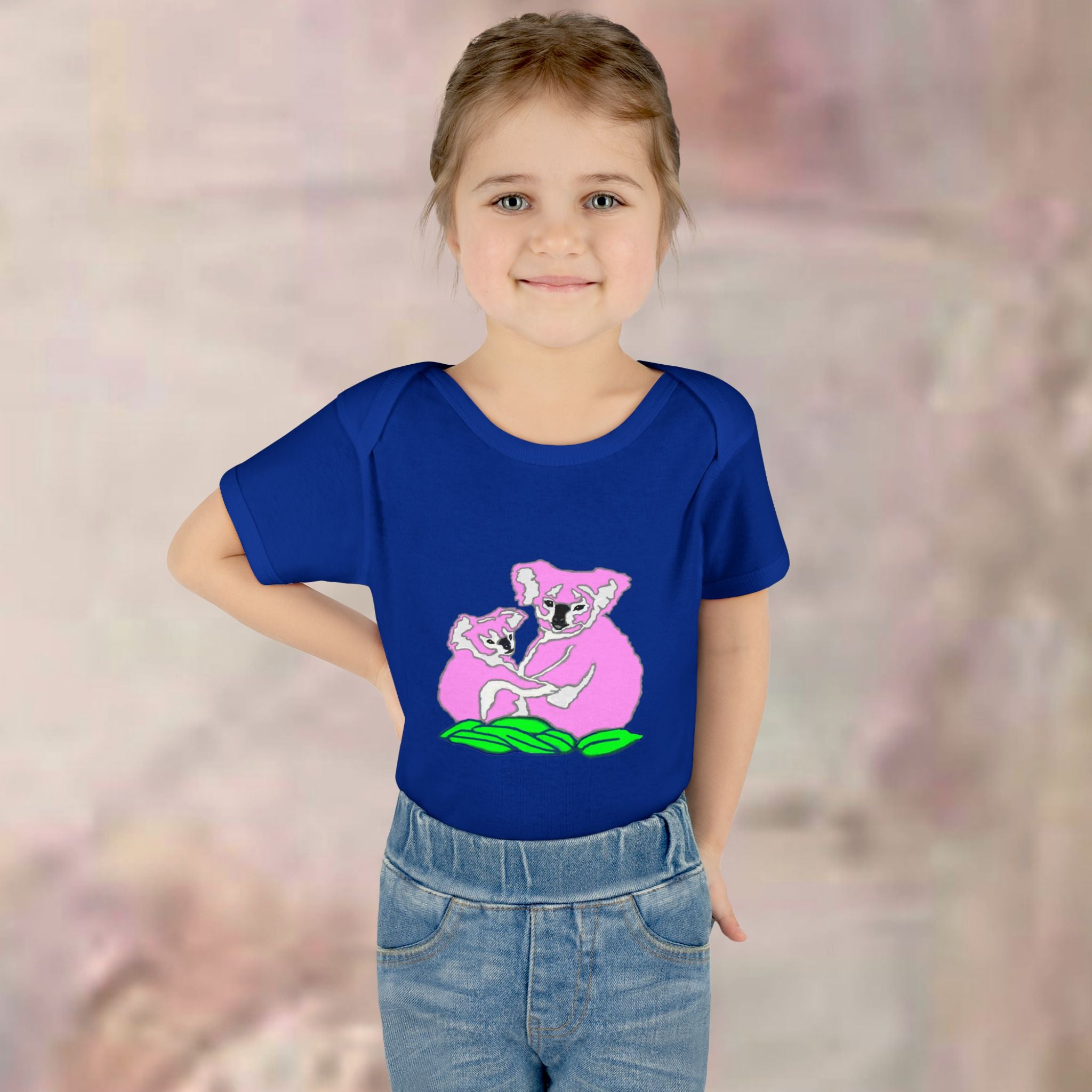 So Cute Pink Koalas designed by Studio Blitz Infant to 24 Mo. Bodysuit