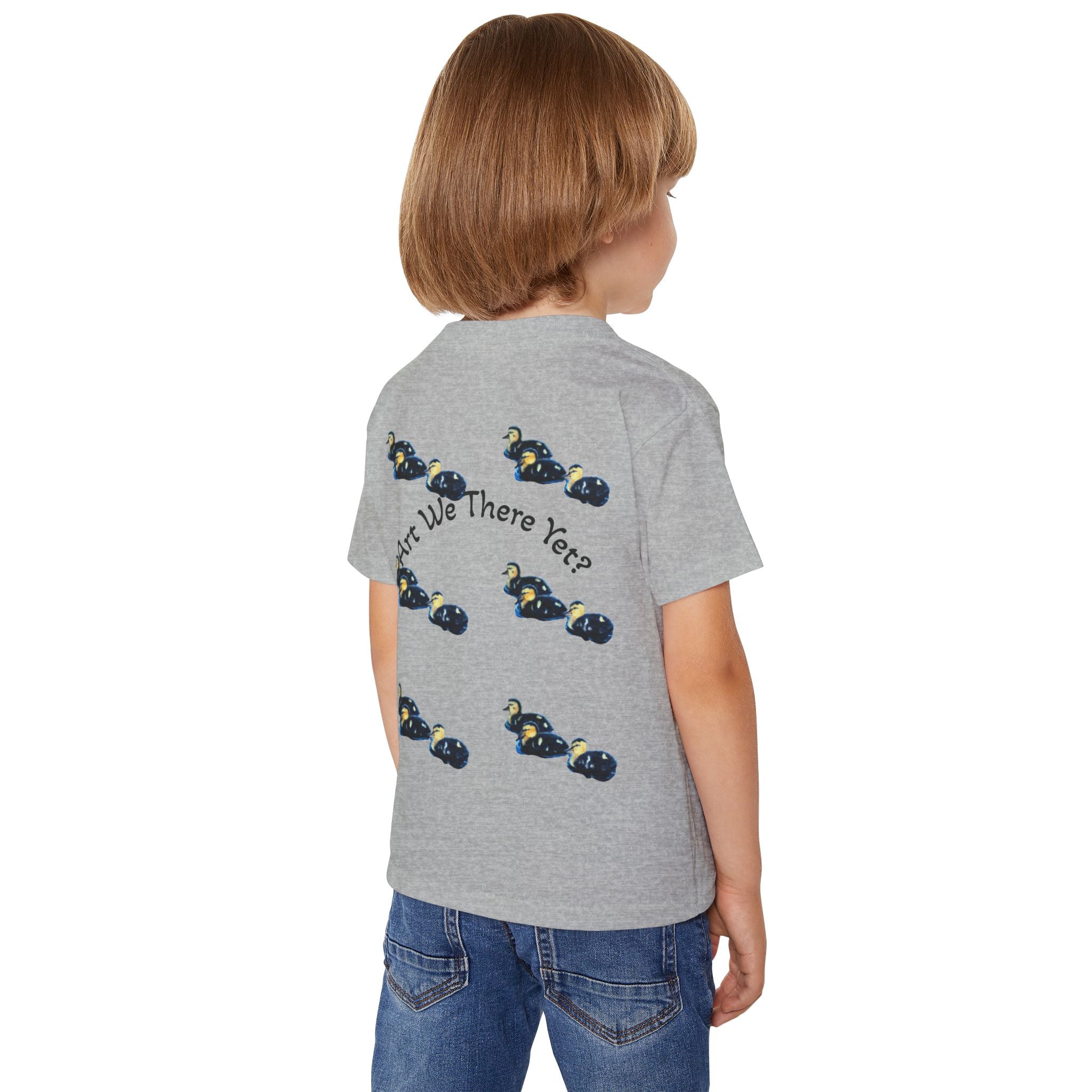 Toddler T-Shirt - Cute Duck Theme Painted by Studio Blitz