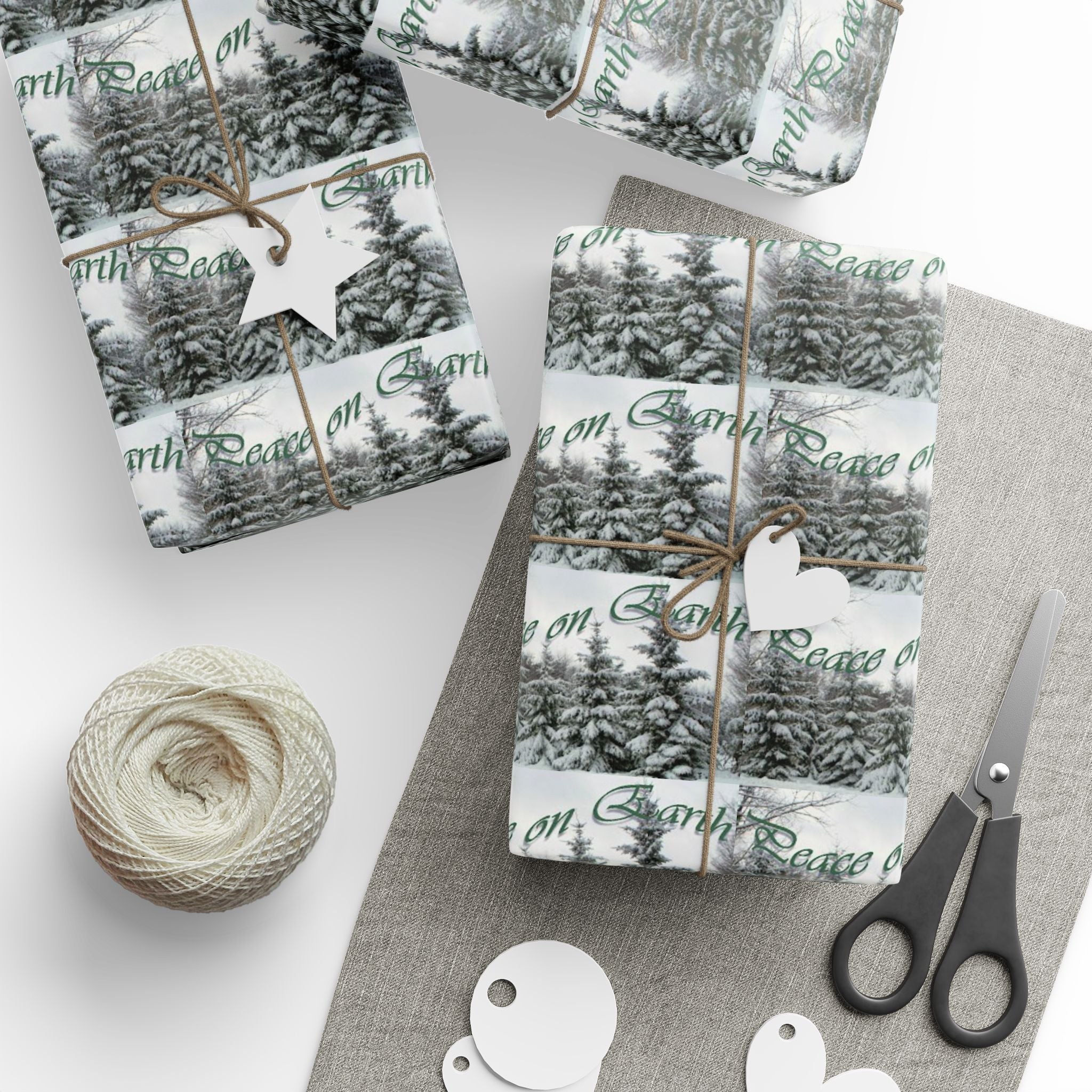 Elegant Holiday Gift Wrapping Paper by Studio Blitz
